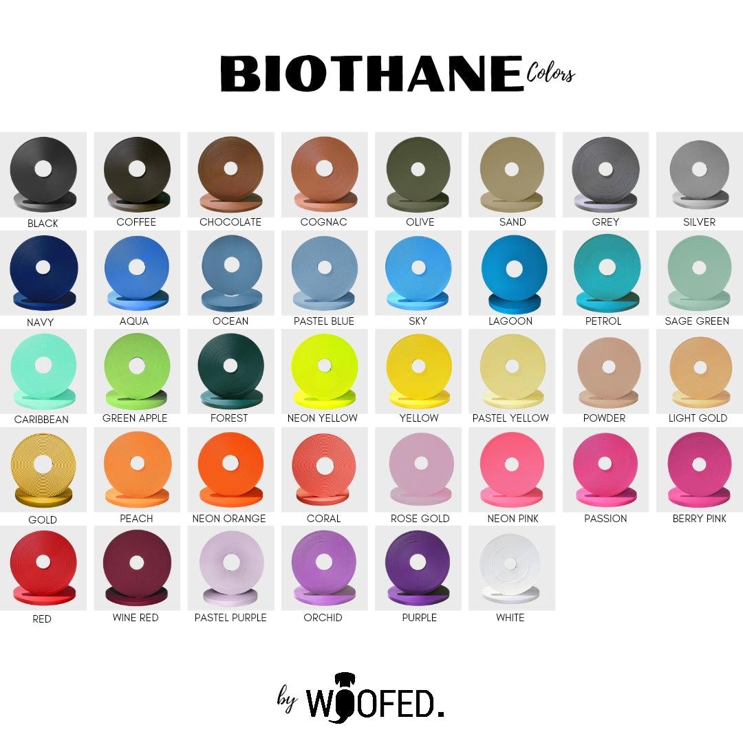 Biothane Halsband & Leine Farben - WOOFED.
