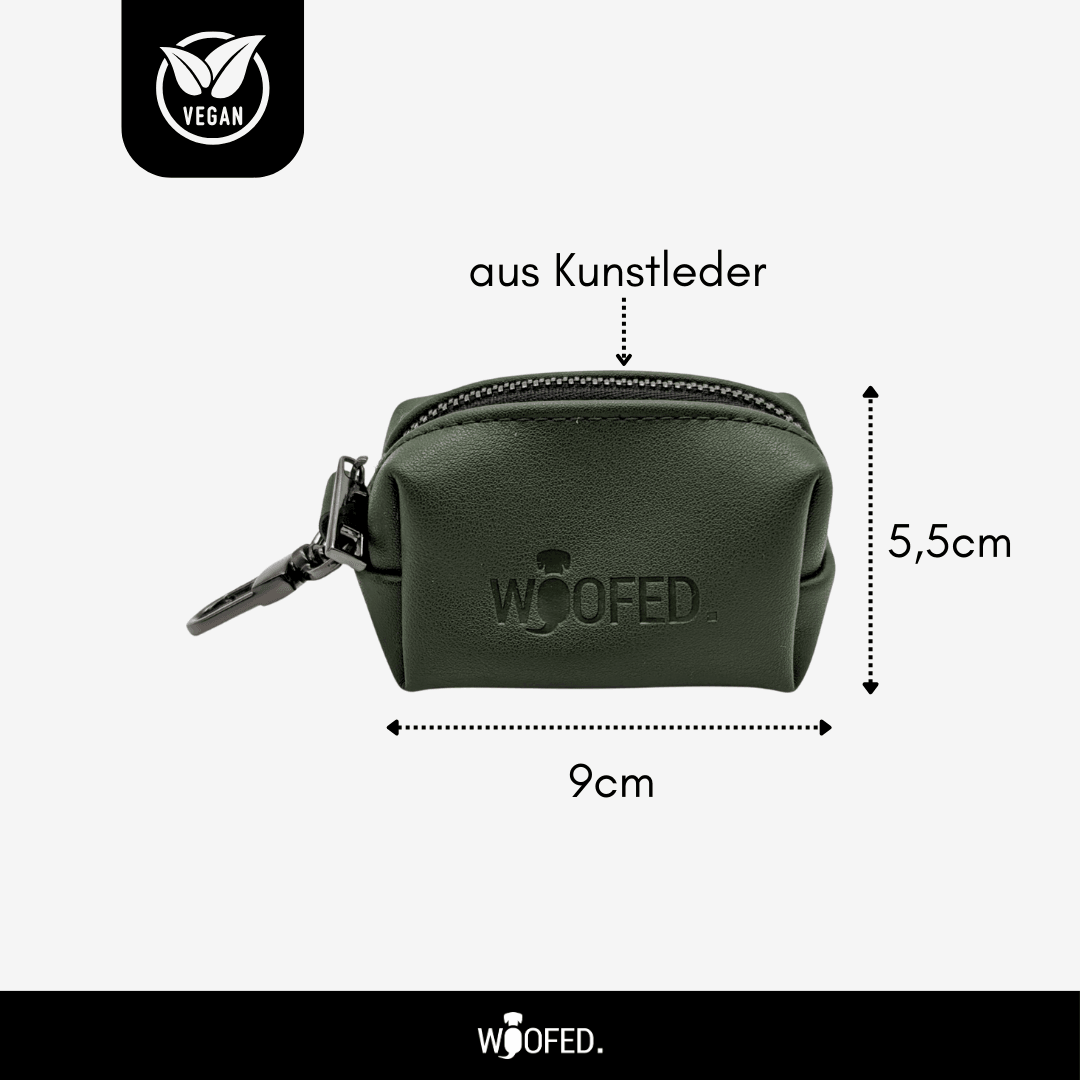 Kotbeutelspender Army Green - WOOFED.