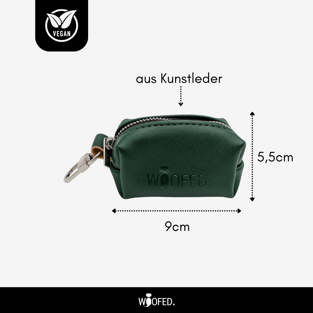 Kotbeutelspender Forest Green - WOOFED.