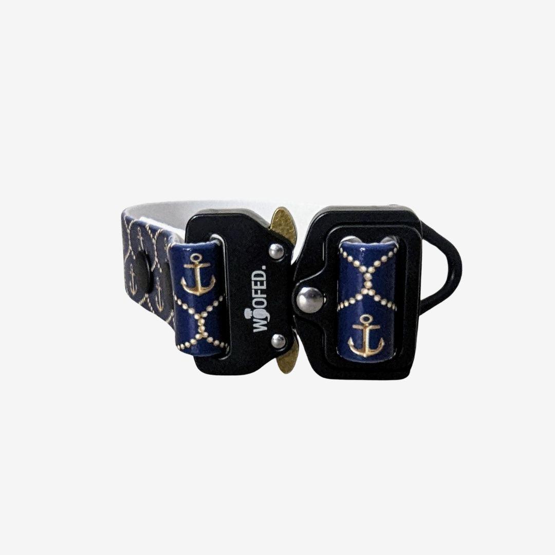 UV Biothane Halsband Anchor - WOOFED.