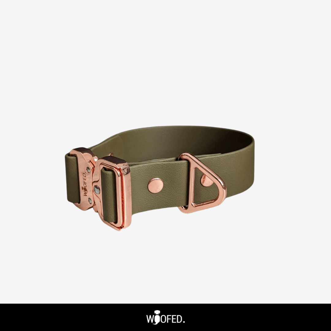 Biothane Tactical Halsband - WOOFED.