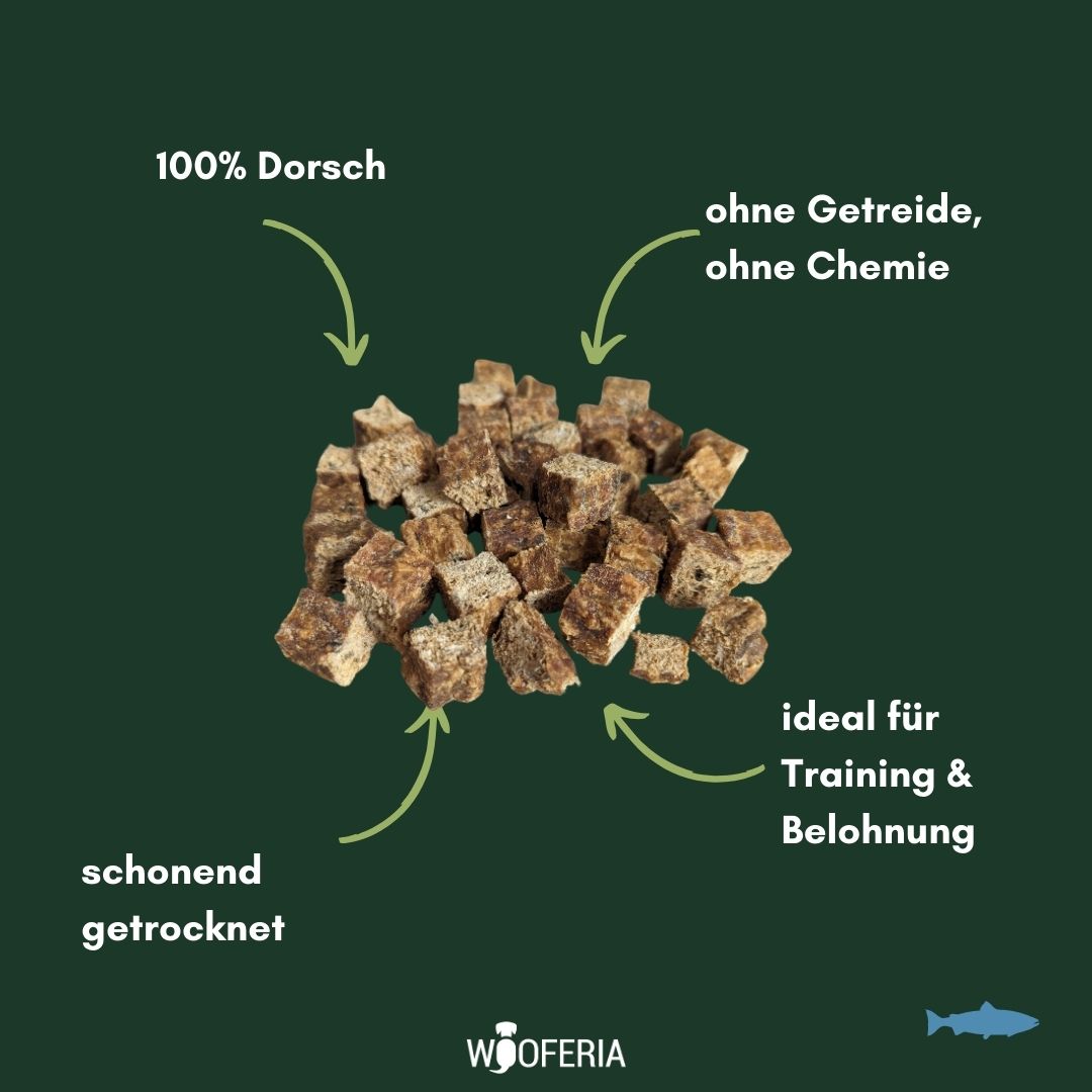 Dorschfleisch Würfel