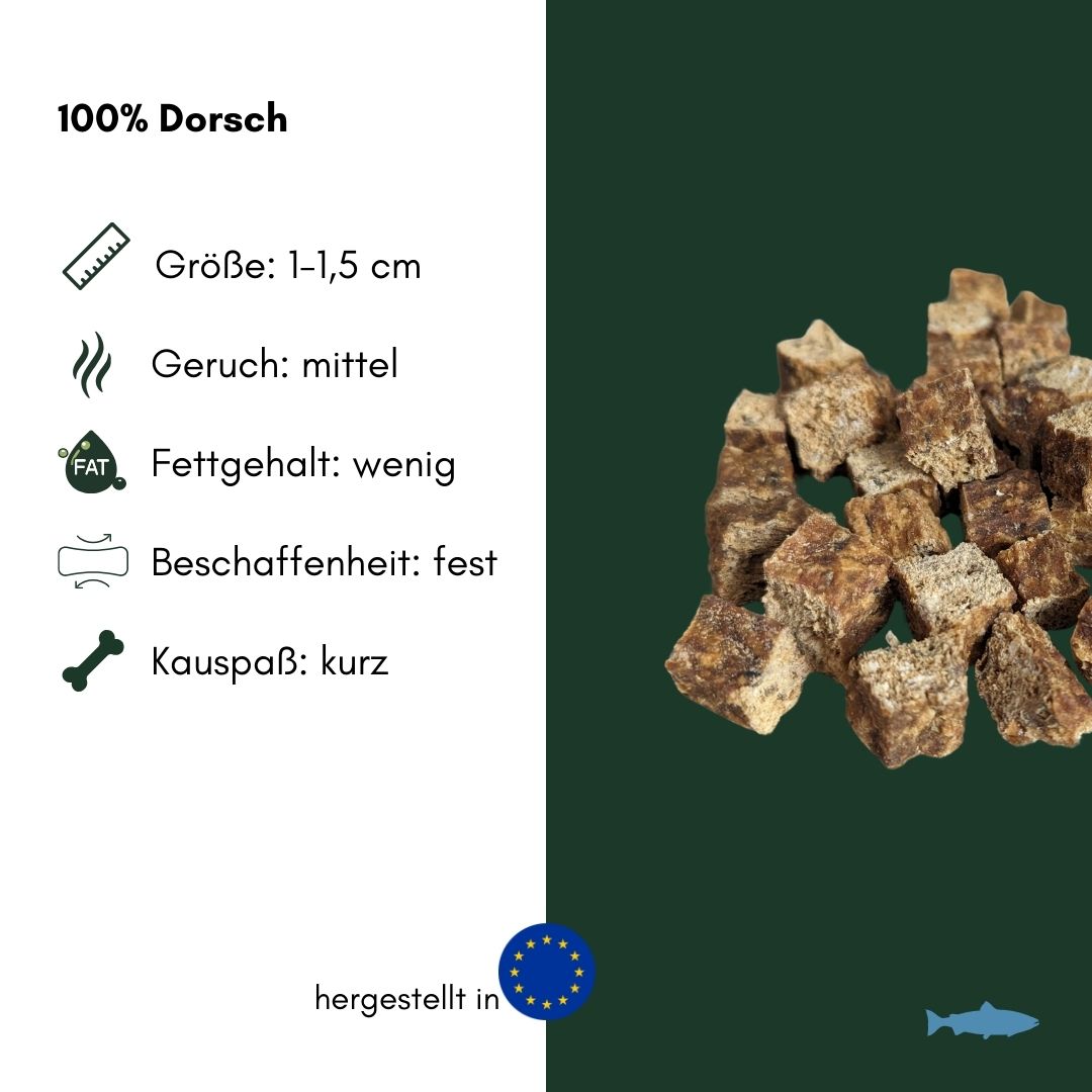 Dorschfleisch Würfel