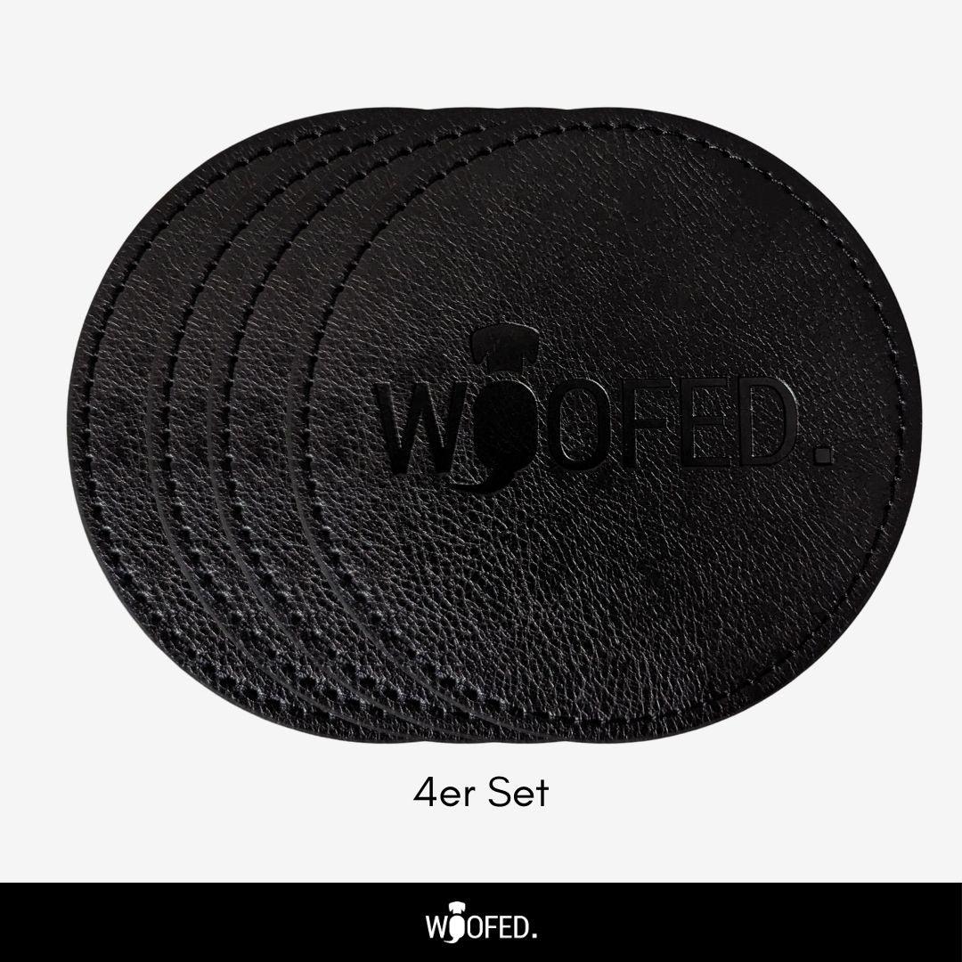 Getränkeuntersetzer im Set - WOOFED.