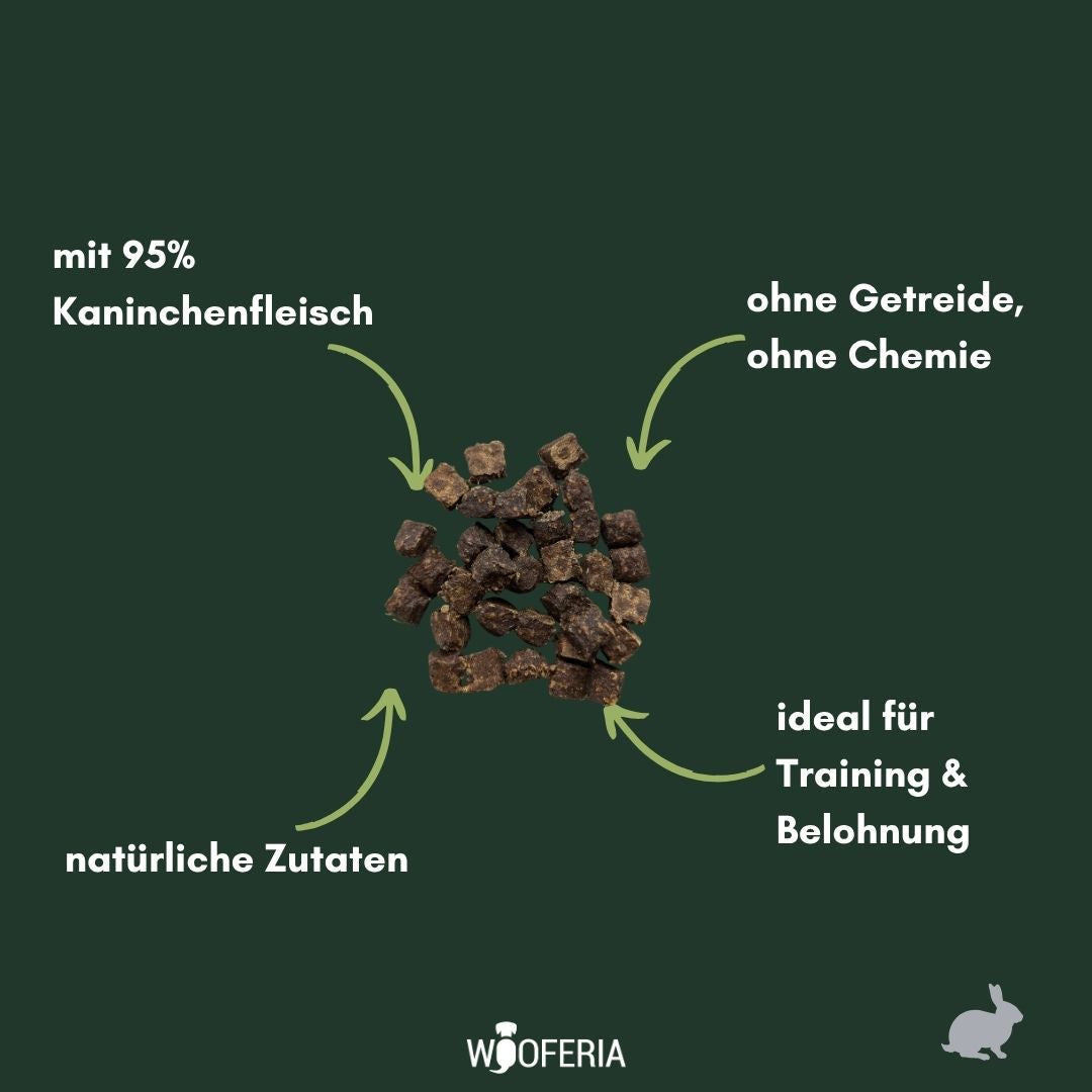 Kaninchenfleisch Würfel PUR