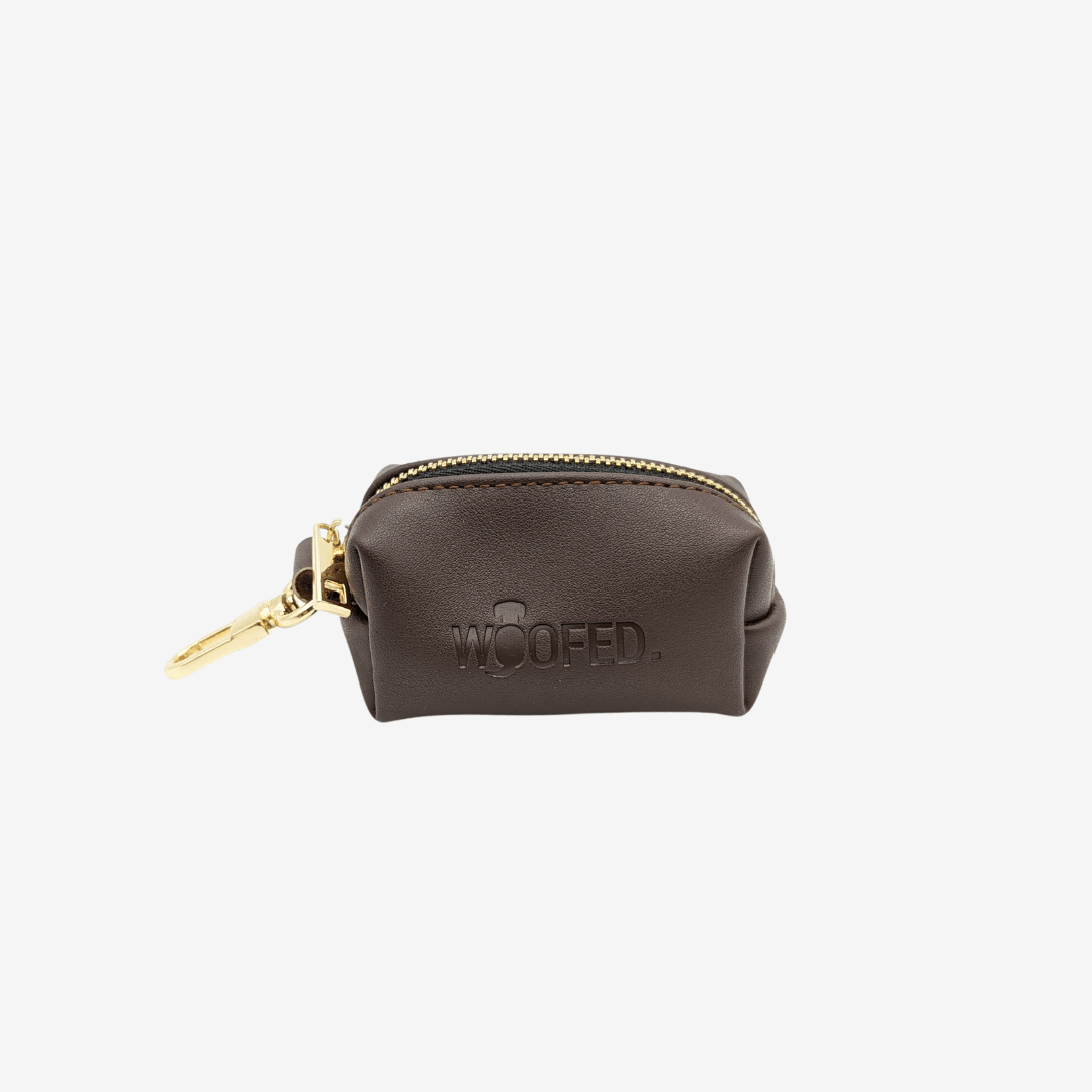 Kotbeutelspender Brown & Gold - WOOFED.