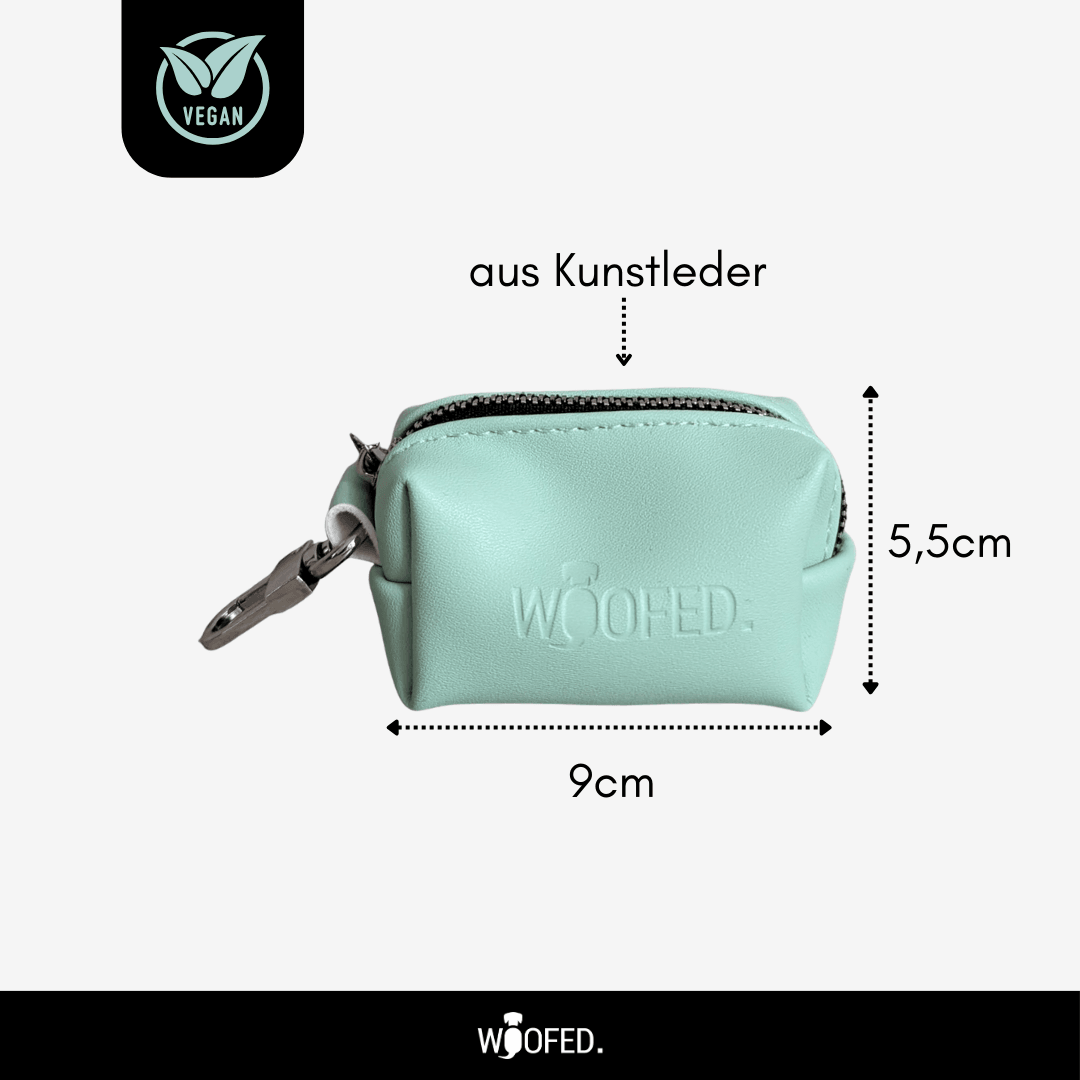 Kotbeutelspender Mint - WOOFED.