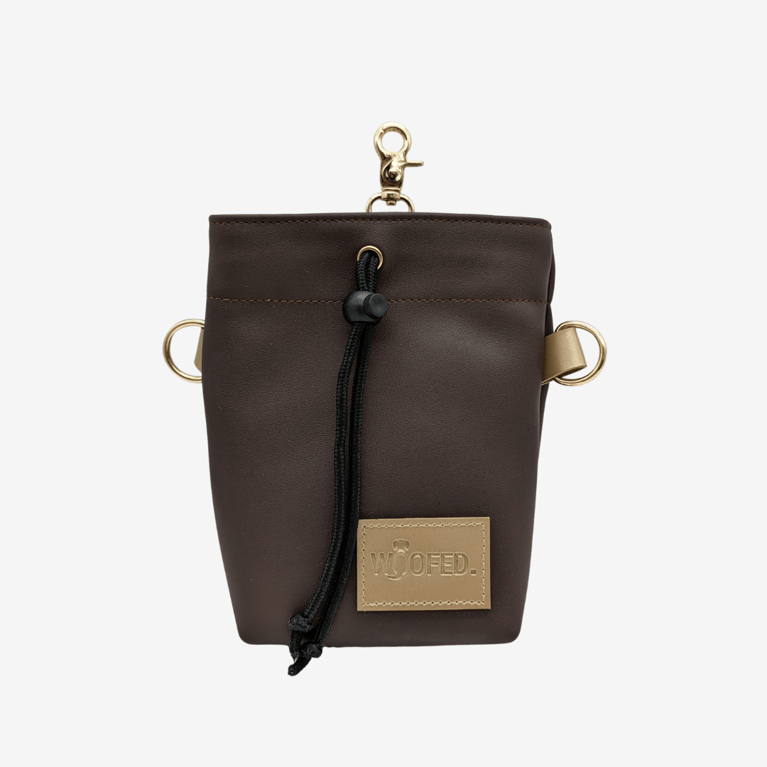 Leckerlibeutel Brown & Gold - WOOFED.