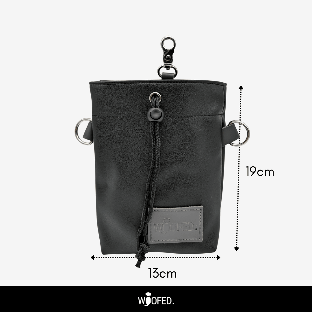 Leckerlibeutel Black Steel - WOOFED.