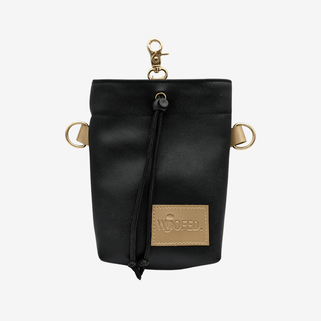 Leckerlibeutel Black & Gold - WOOFED.