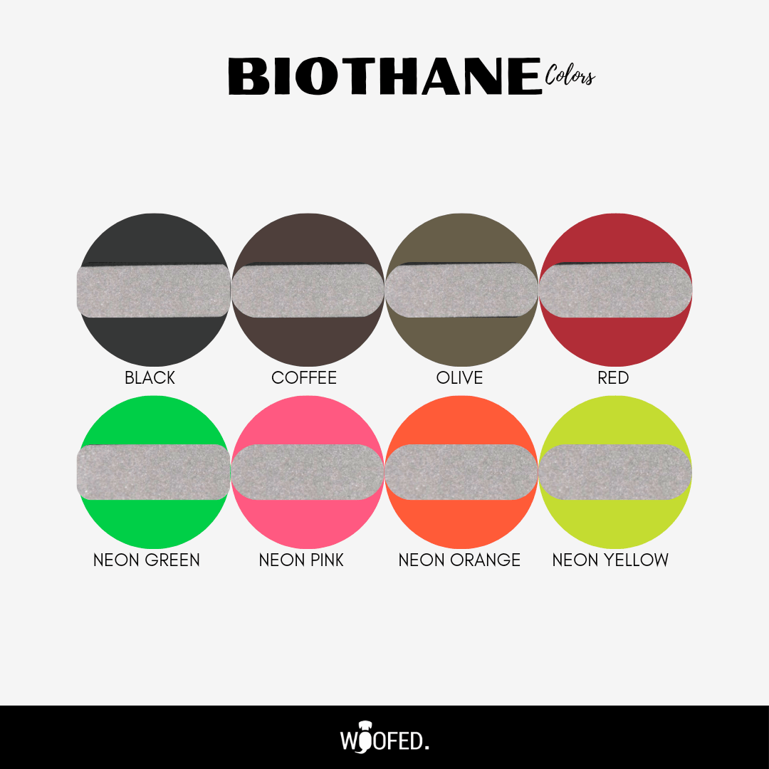 Biothane Tactical Reflective Halsband - WOOFED.
