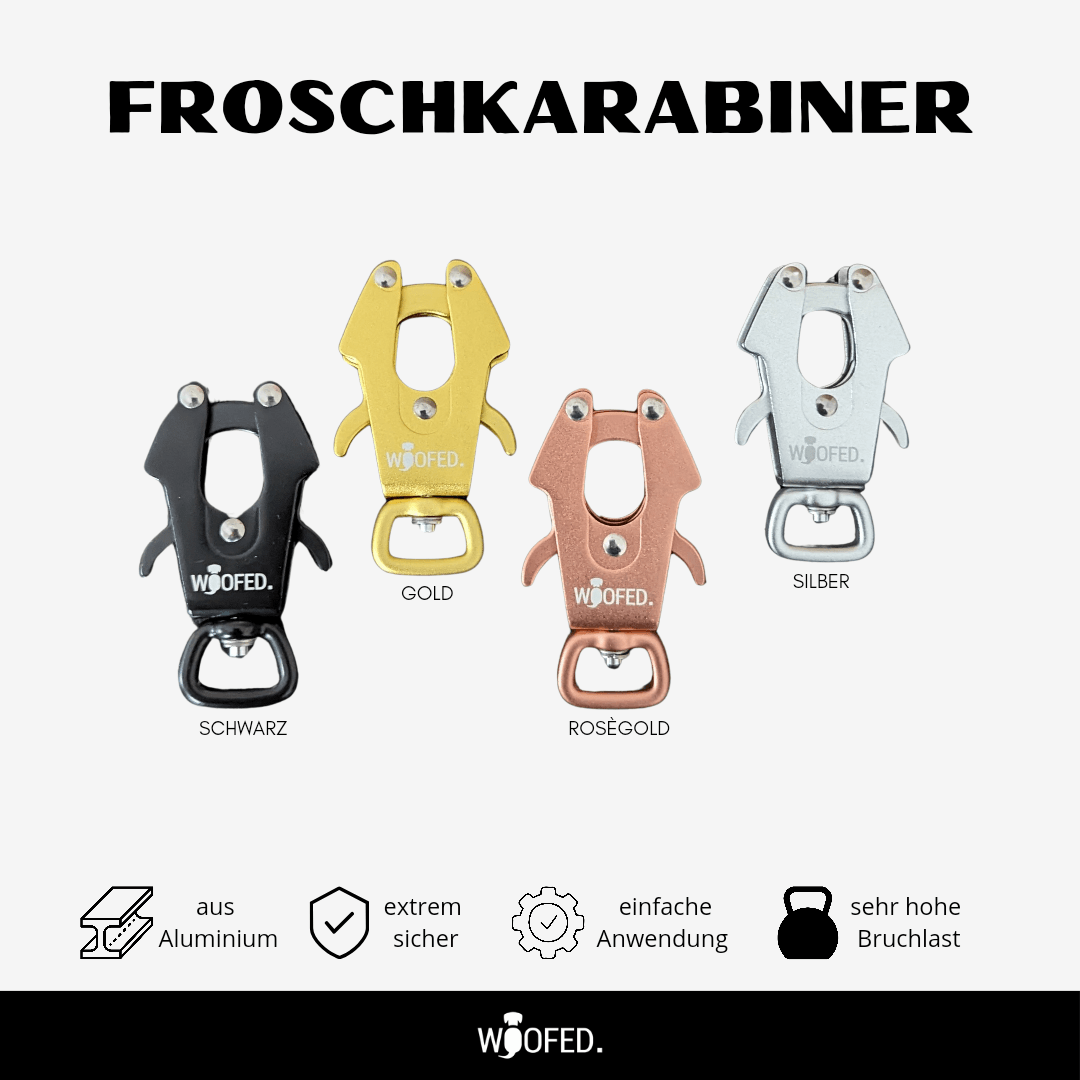 Biothane Tactical Führleine verstellbar mit Kurzführgriff - WOOFED.