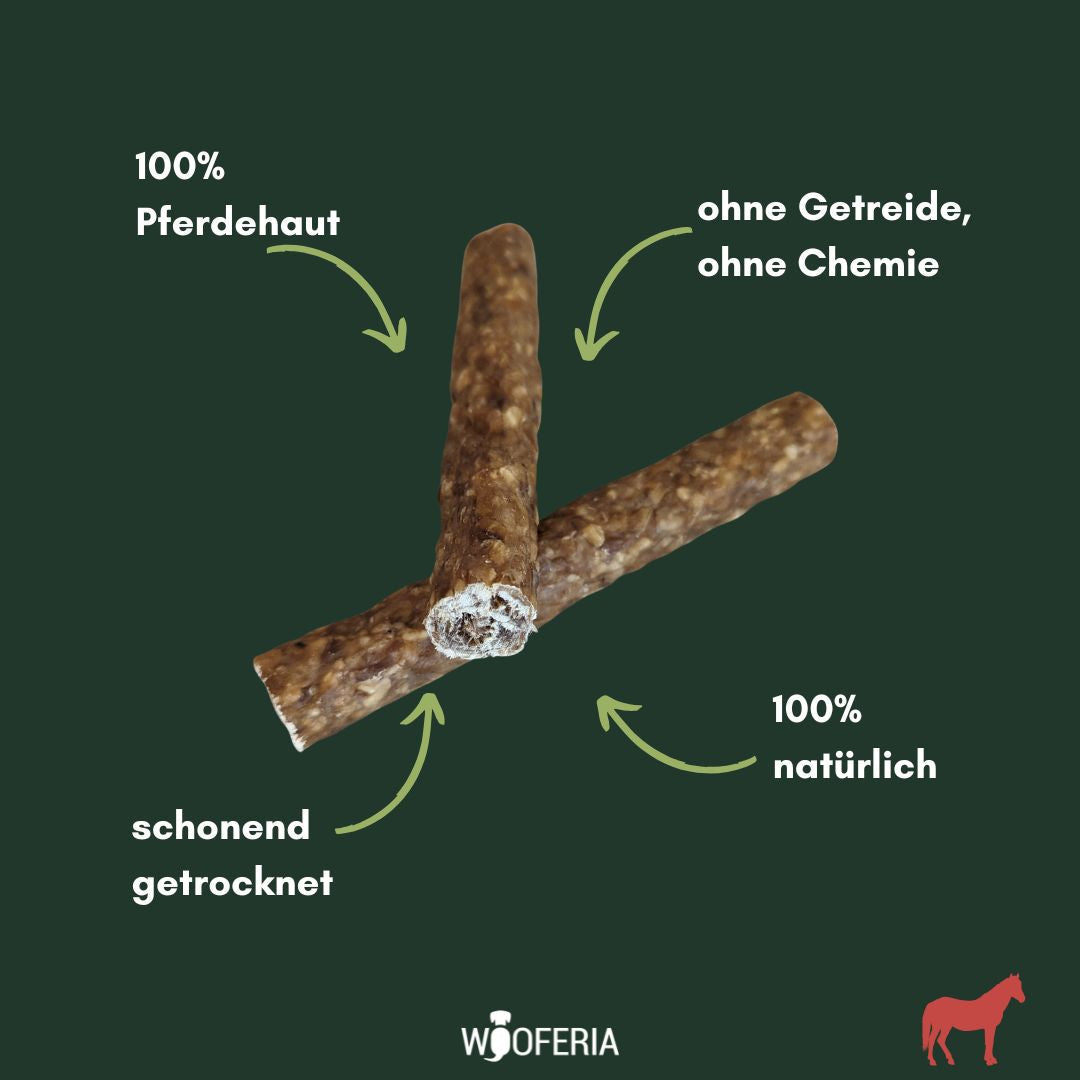 Pferdehaut Kaustange