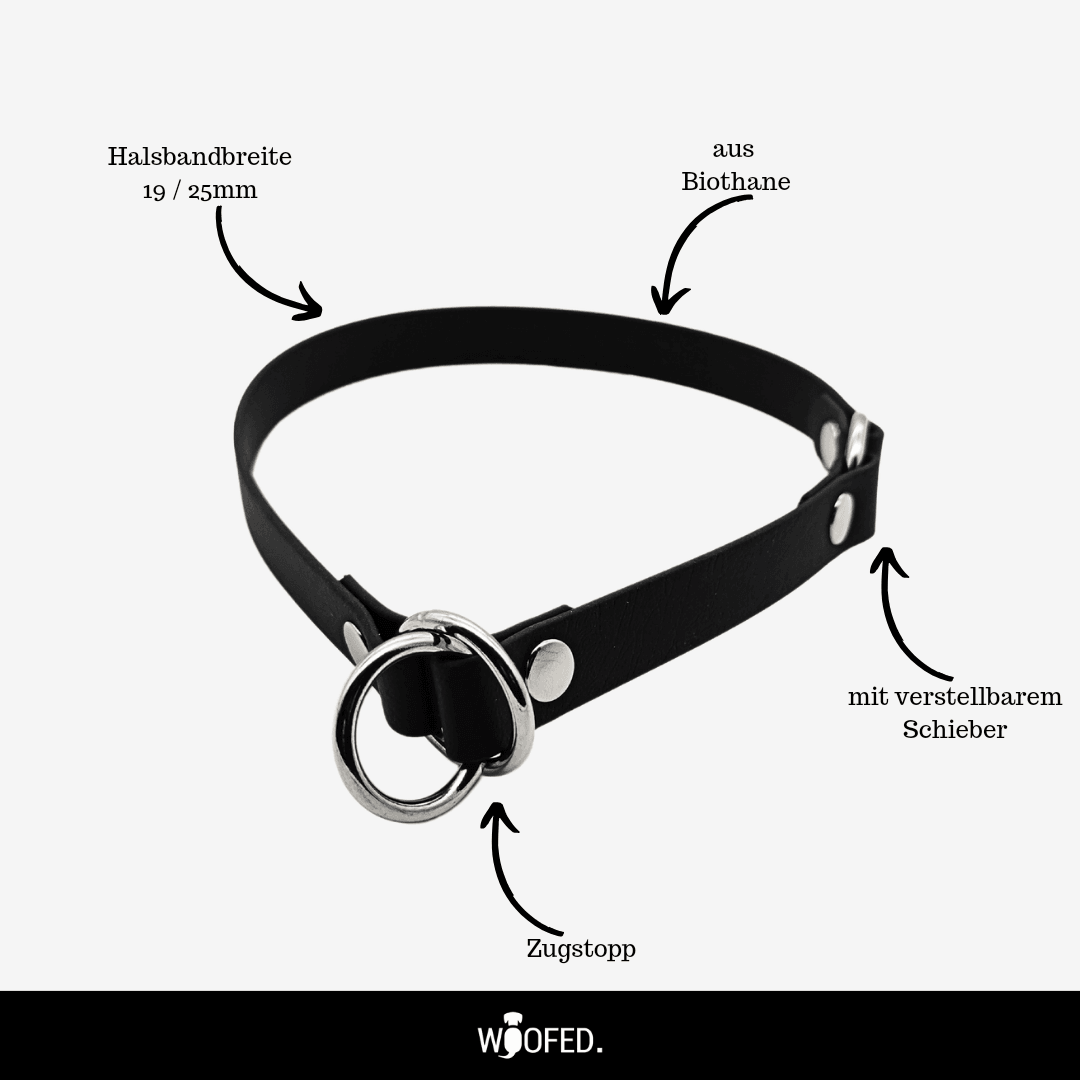 Biothane Halsband Zugstopp - WOOFED.