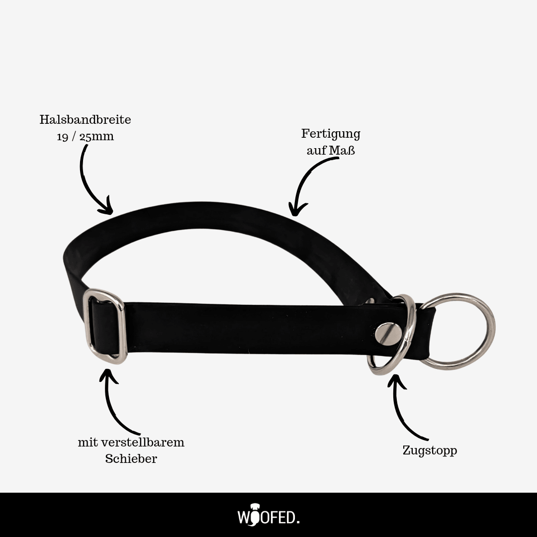 Biothane Halsband Zugstopp - WOOFED.