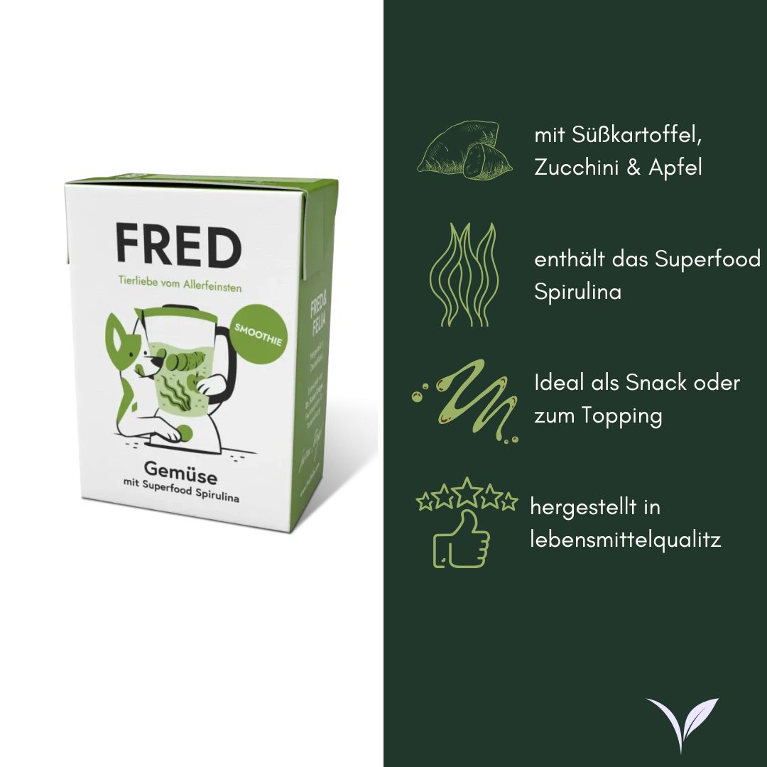 Smoothie Gemüse mit Spirurlina