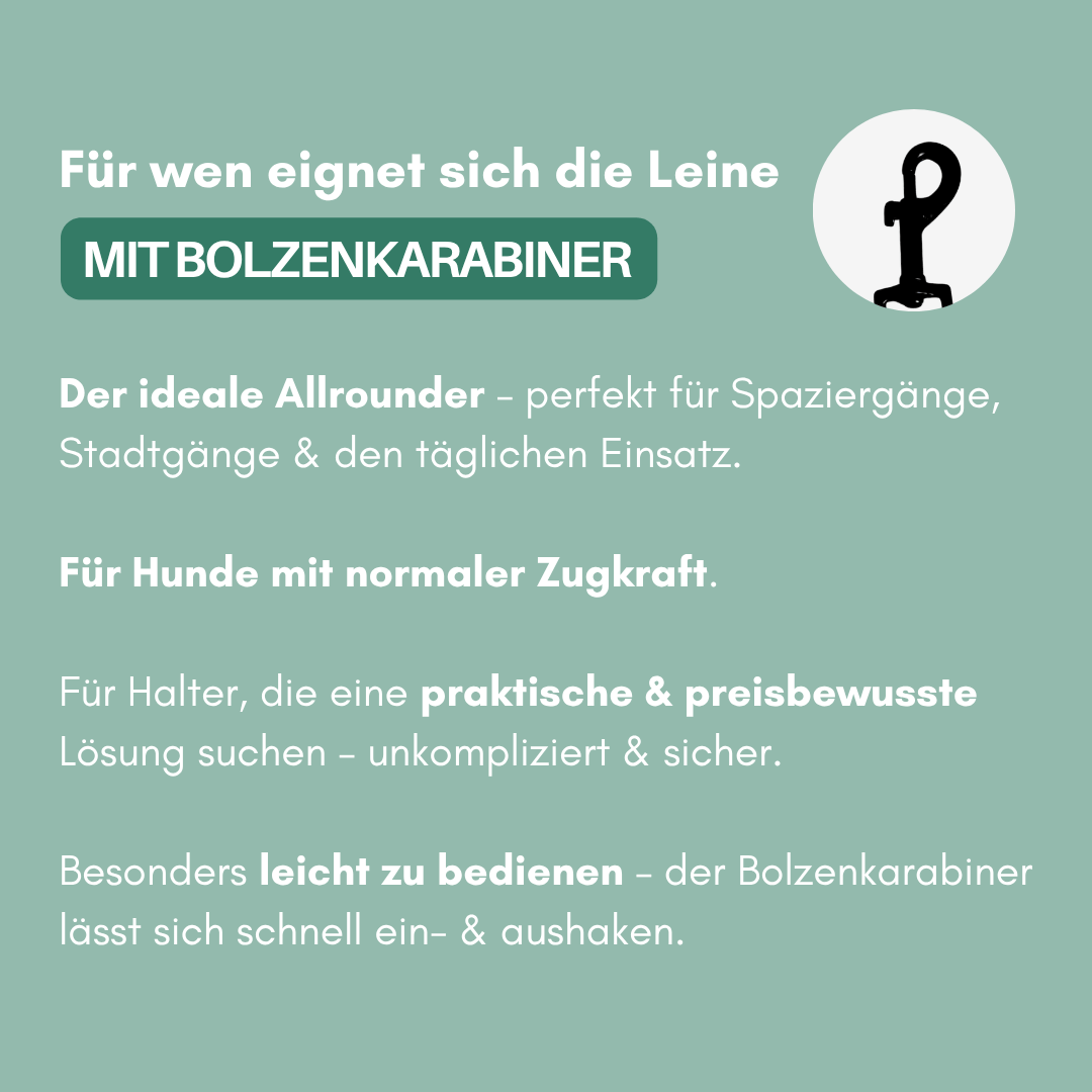 Führleine WOOFLEX® Classic verstellbar Jade Green