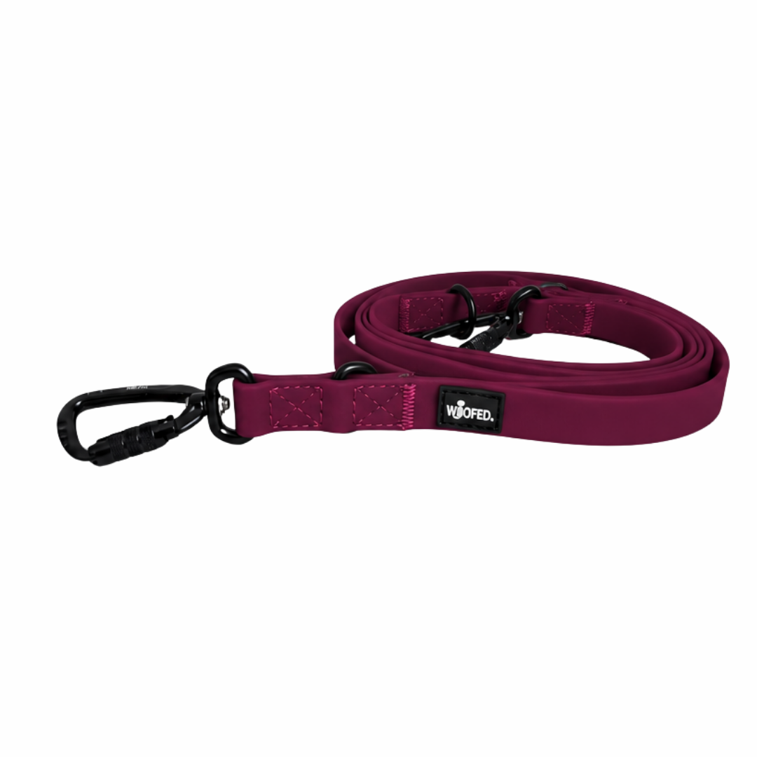 Führleine WOOFLEX® Pro verstellbar Burgundy