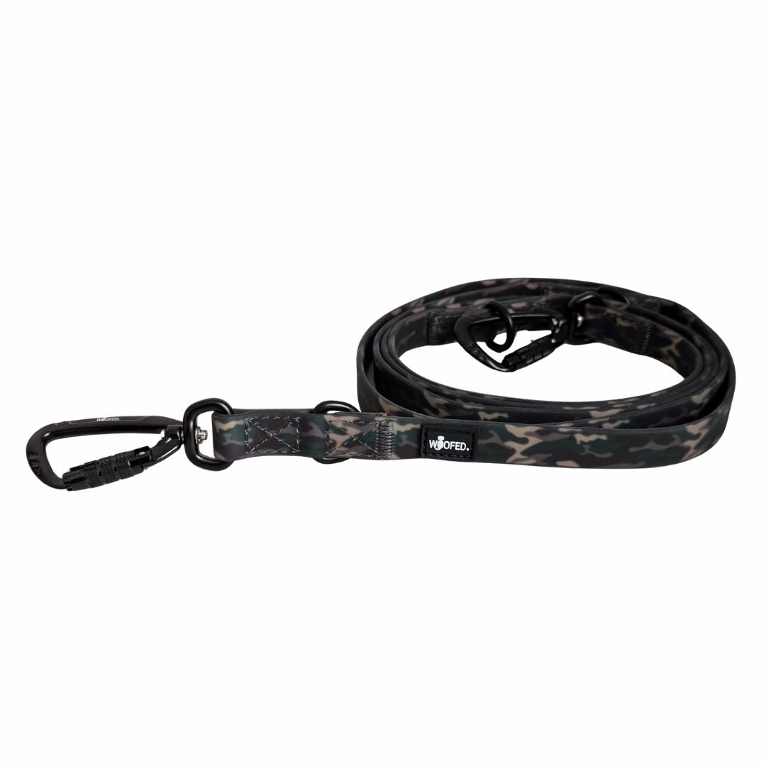 Führleine WOOFLEX® Pro verstellbar Woodland Camo