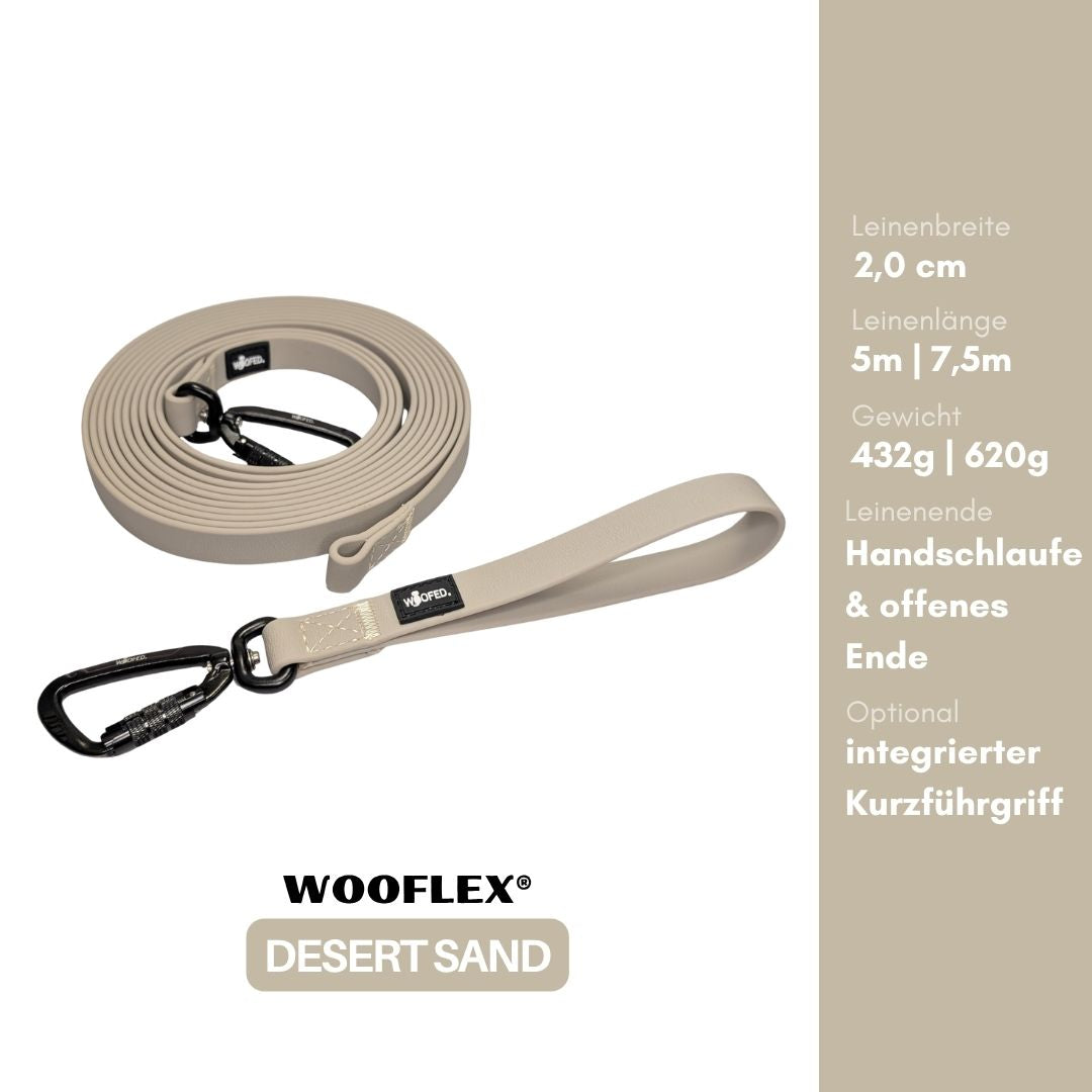 multifunktionale Schleppleine WOOFLEX® Desert Sand
