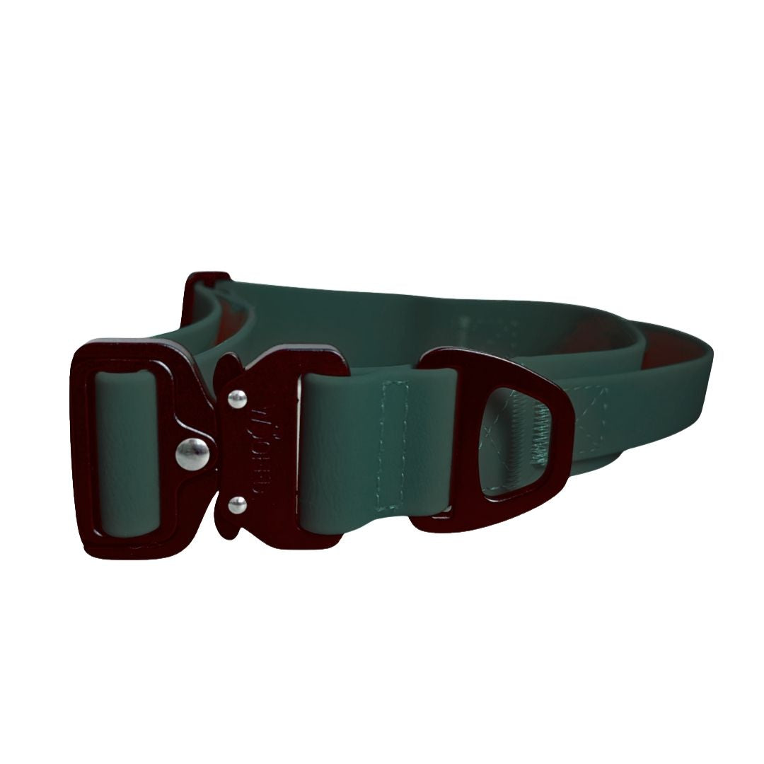 Halsband WOOFLEX® Tactical verstellbar Hunting Green