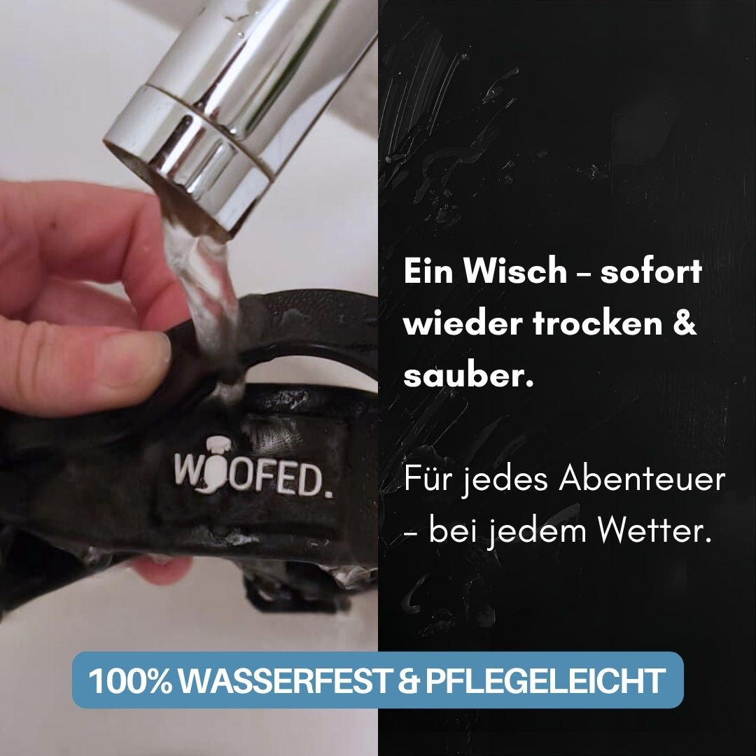 Halsband WOOFLEX® Tactical verstellbar Phantom Black