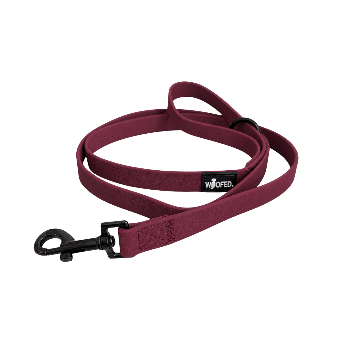 Führleine WOOFLEX® Classic Handschlaufe Burgundy