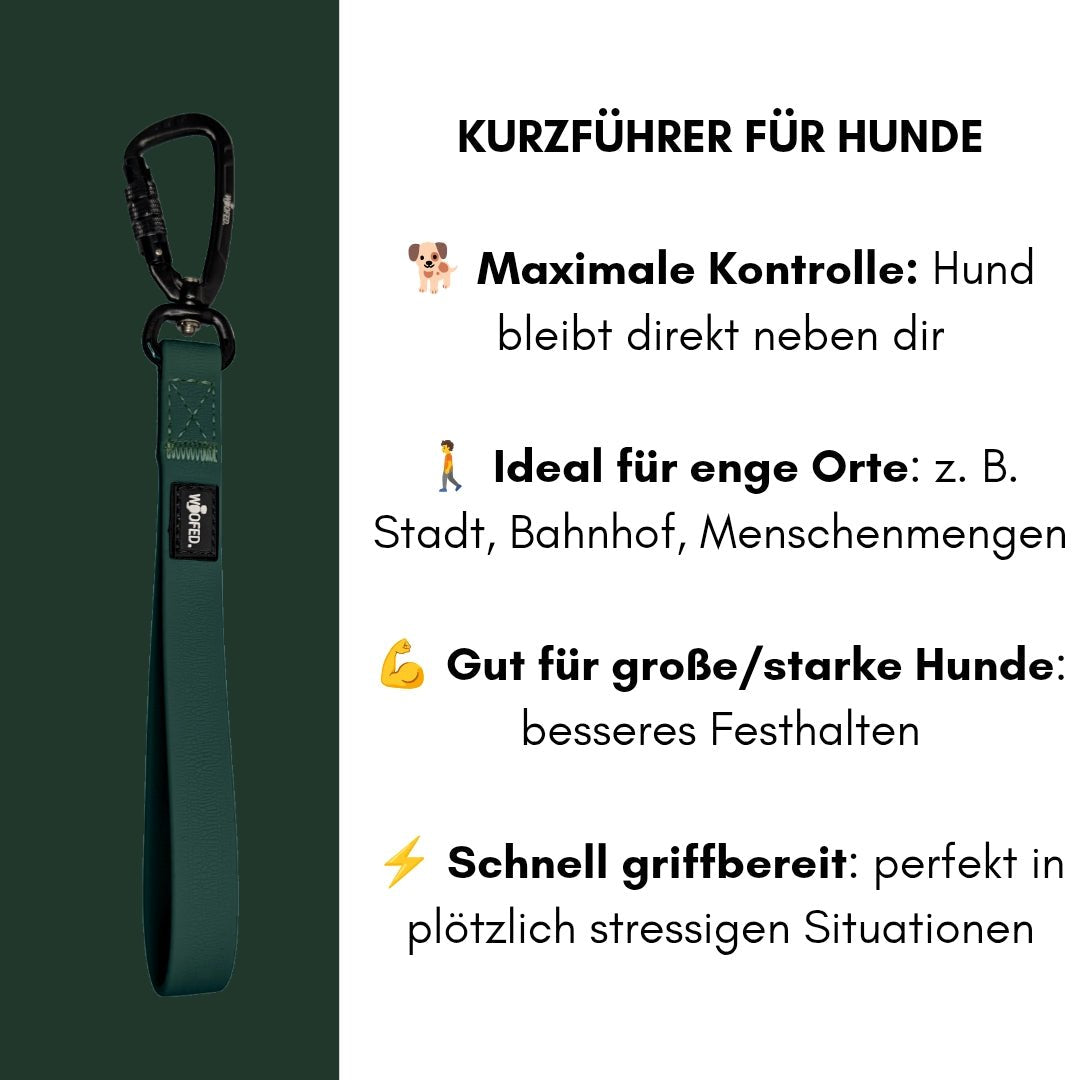 Kurzführer WOOFLEX® Hunting Green - WOOFED.