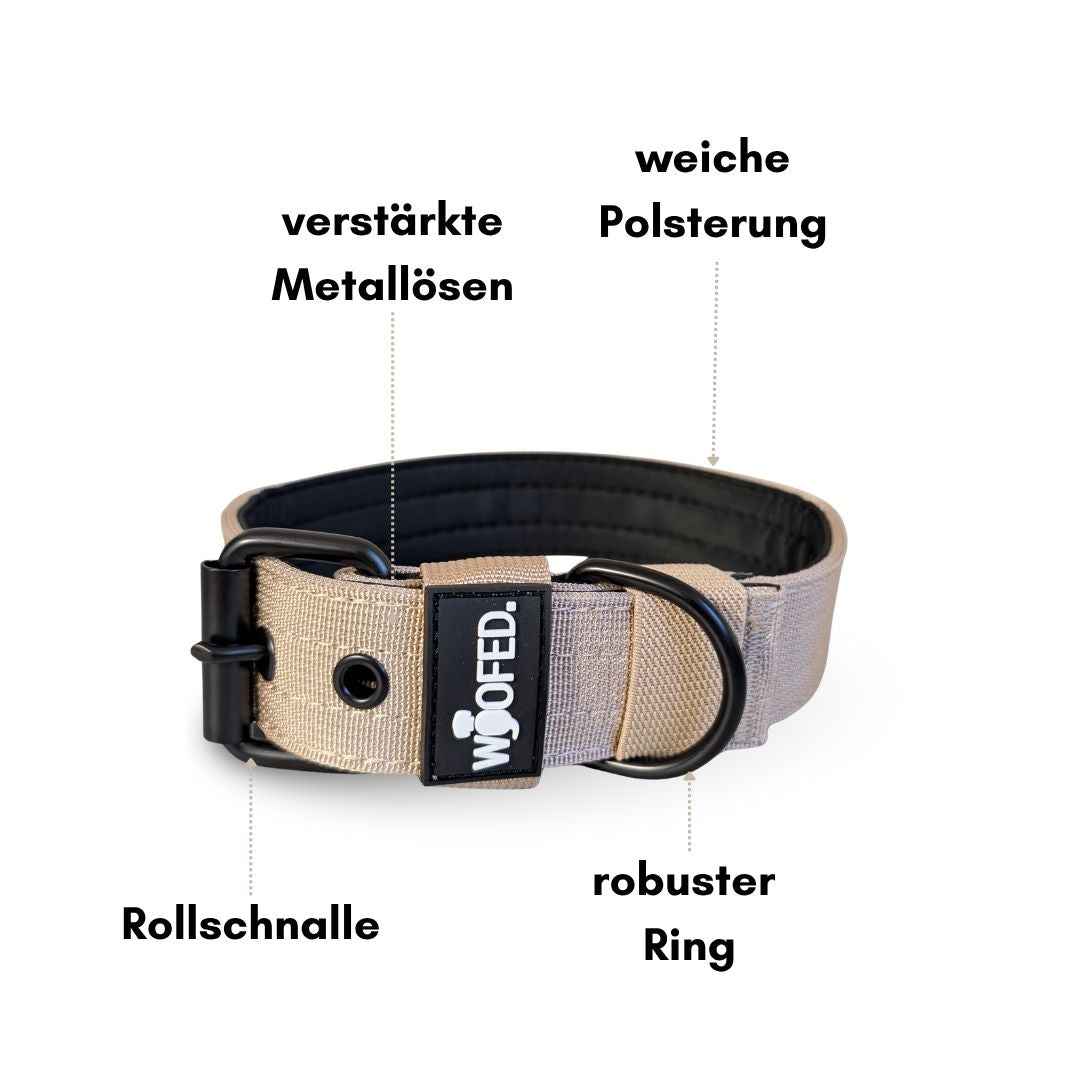 Nylon Classic Halsband Desert Tan