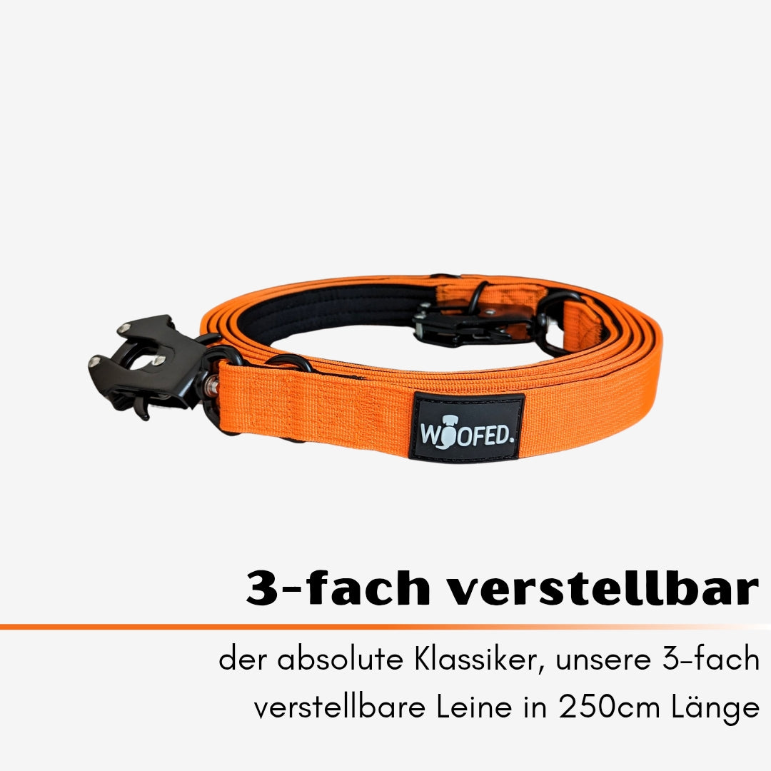 Nylon Tactical Lead Safety Orange