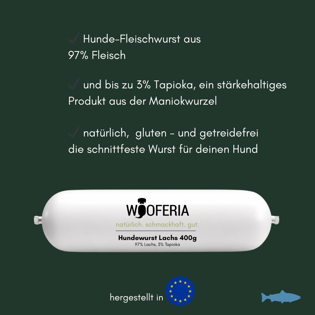 Hundewurst Lachs