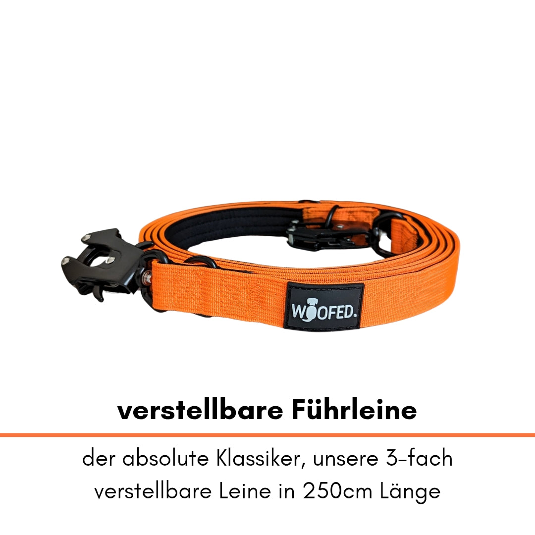 Nylon Tactical Lead Safety Orange