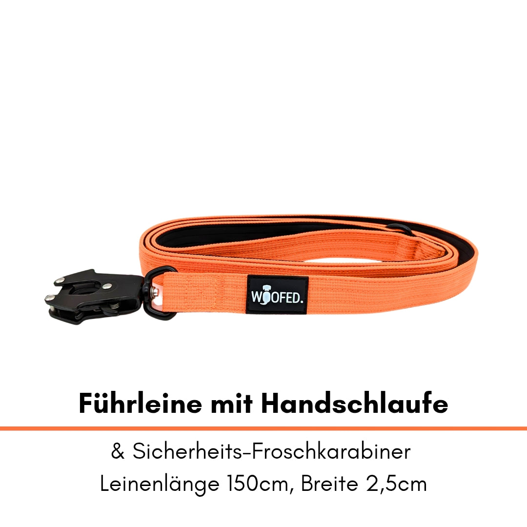 Nylon Tactical Lead Safety Orange
