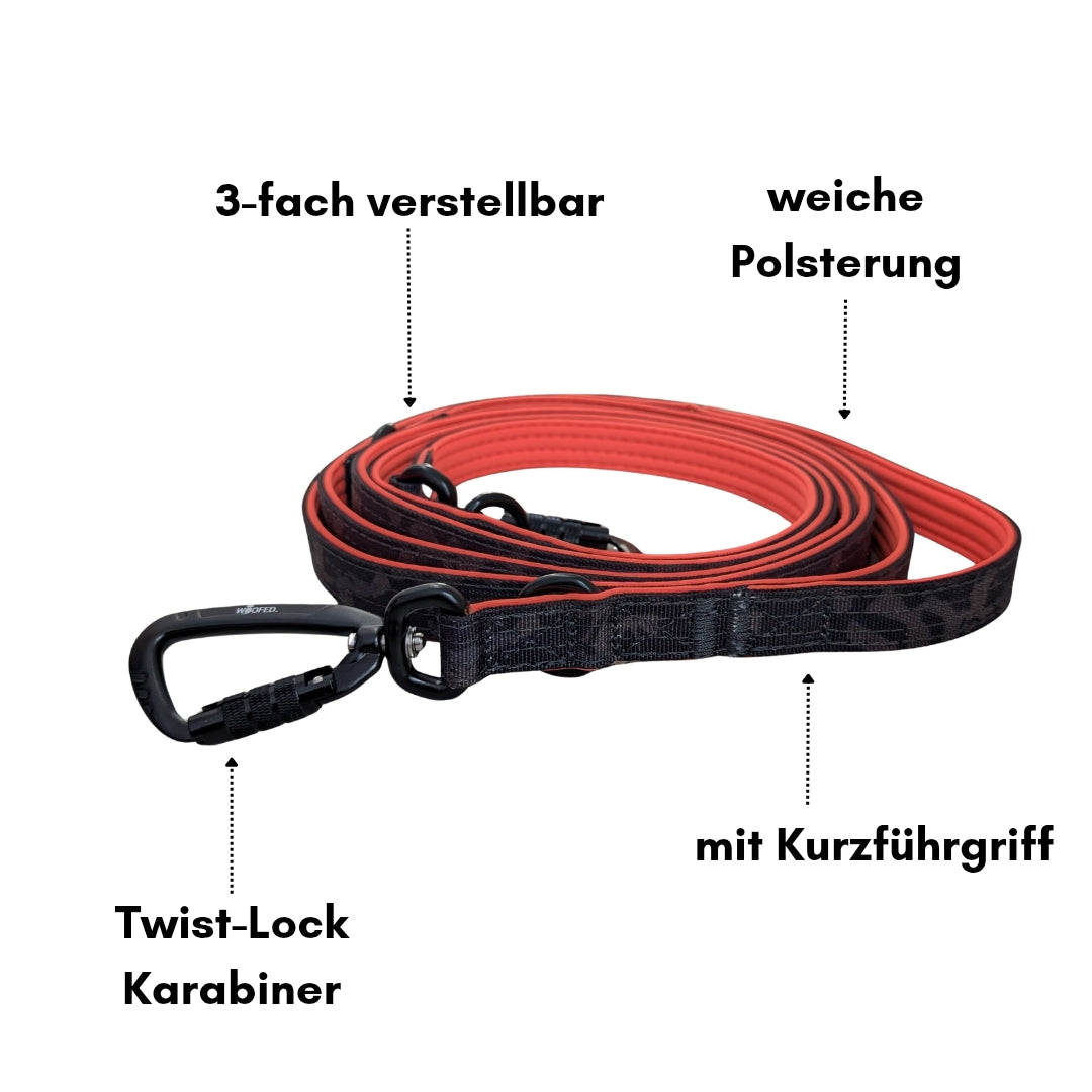 Nylon Pro Führleine Signal Camo