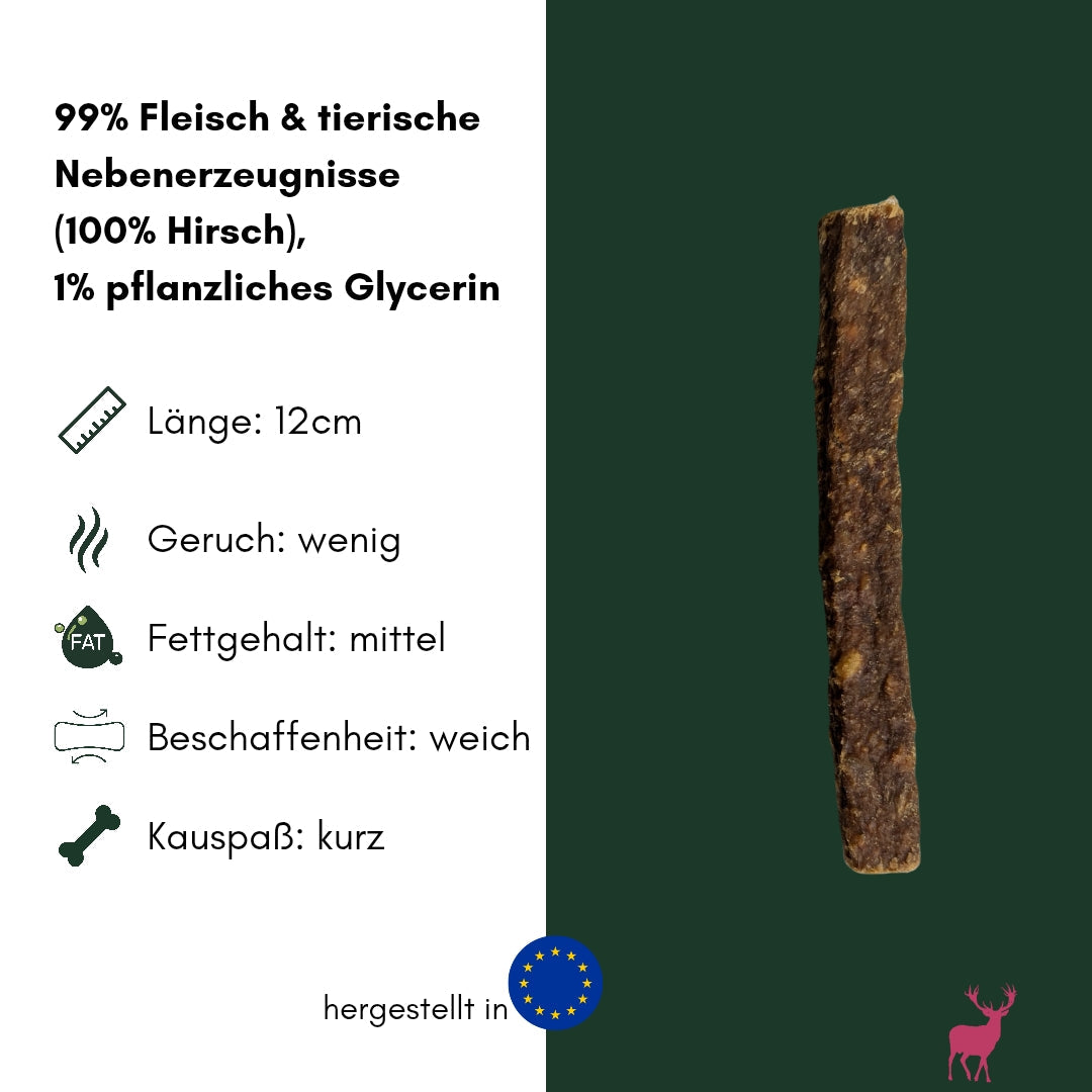 Hirschfleisch Riegel
