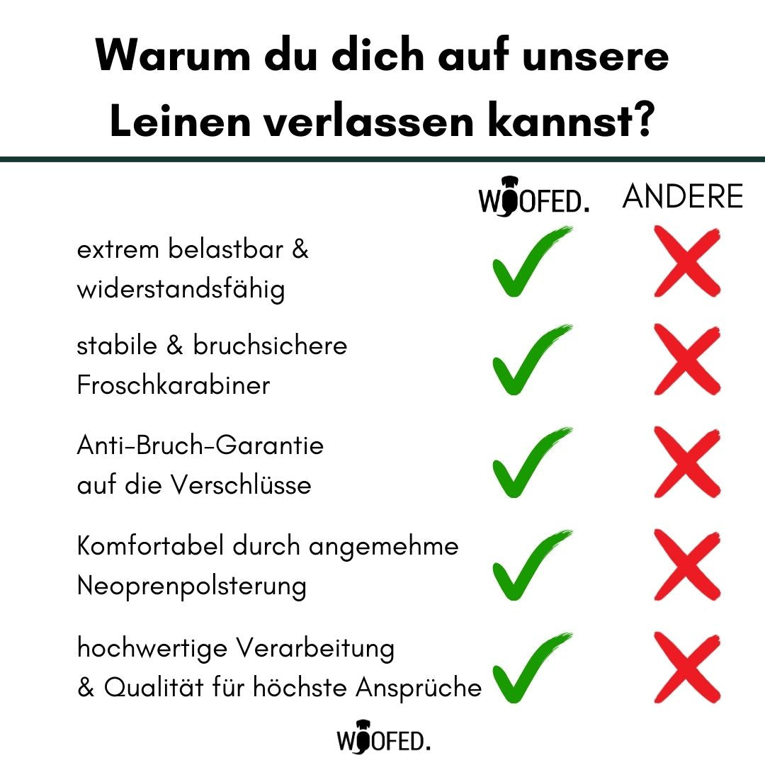 taktische Nylon Führleine Dark Green