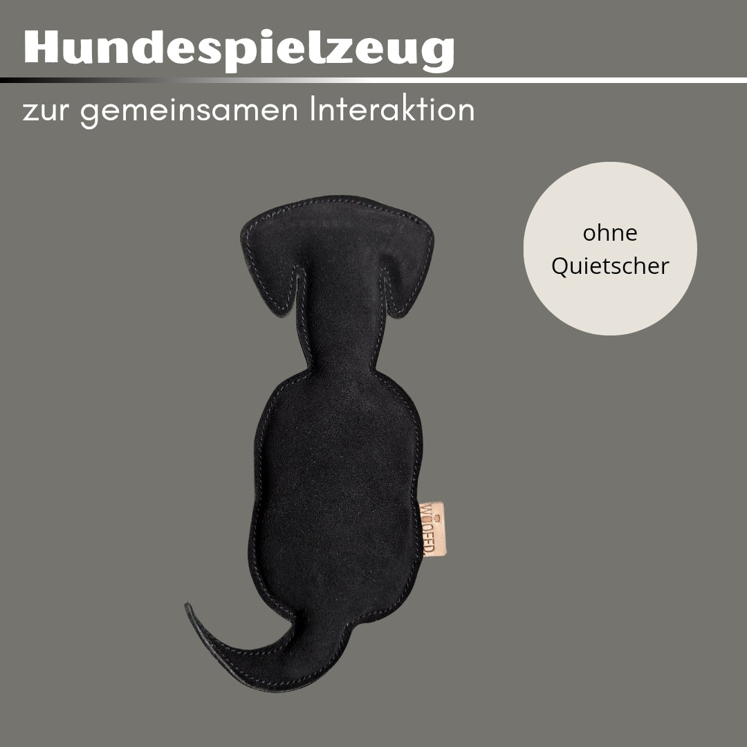 Hundespielzeug "WOOFED." Logo Hund