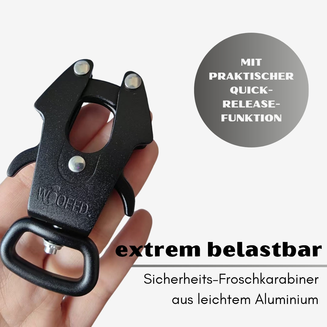 taktische Nylon Führleine Anthracite