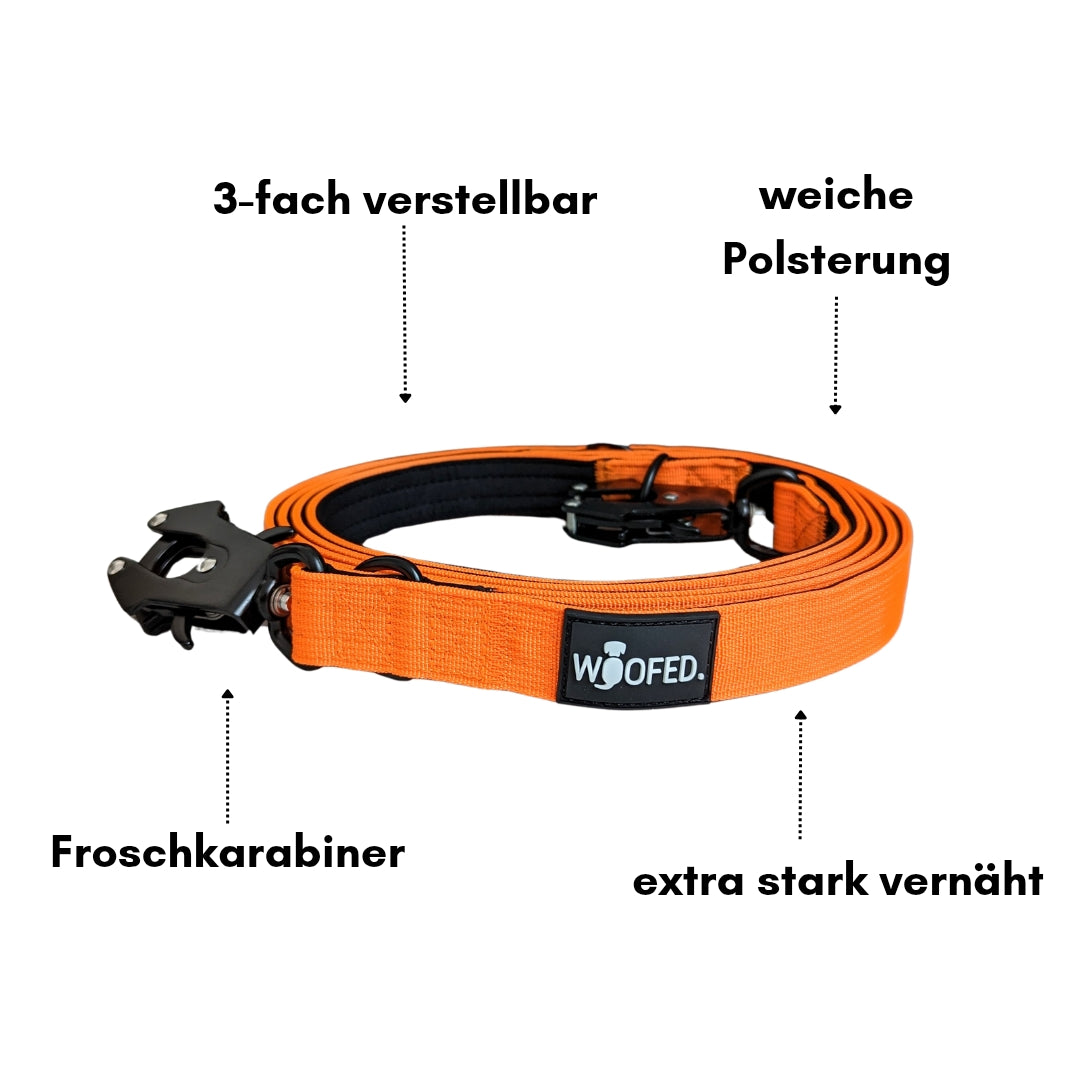 Nylon Tactical Lead Safety Orange