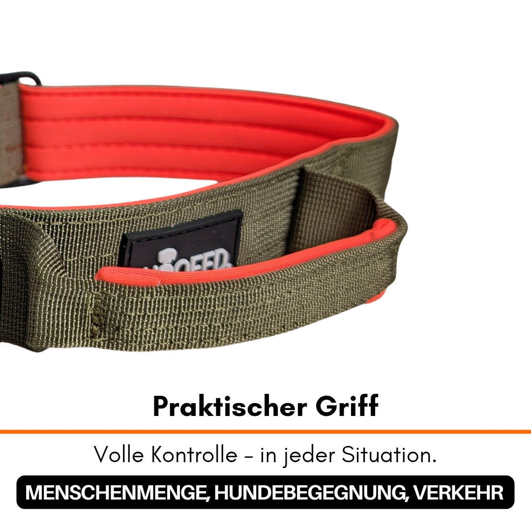 taktisches Nylon Halsband Hunter Glow - ultraleicht