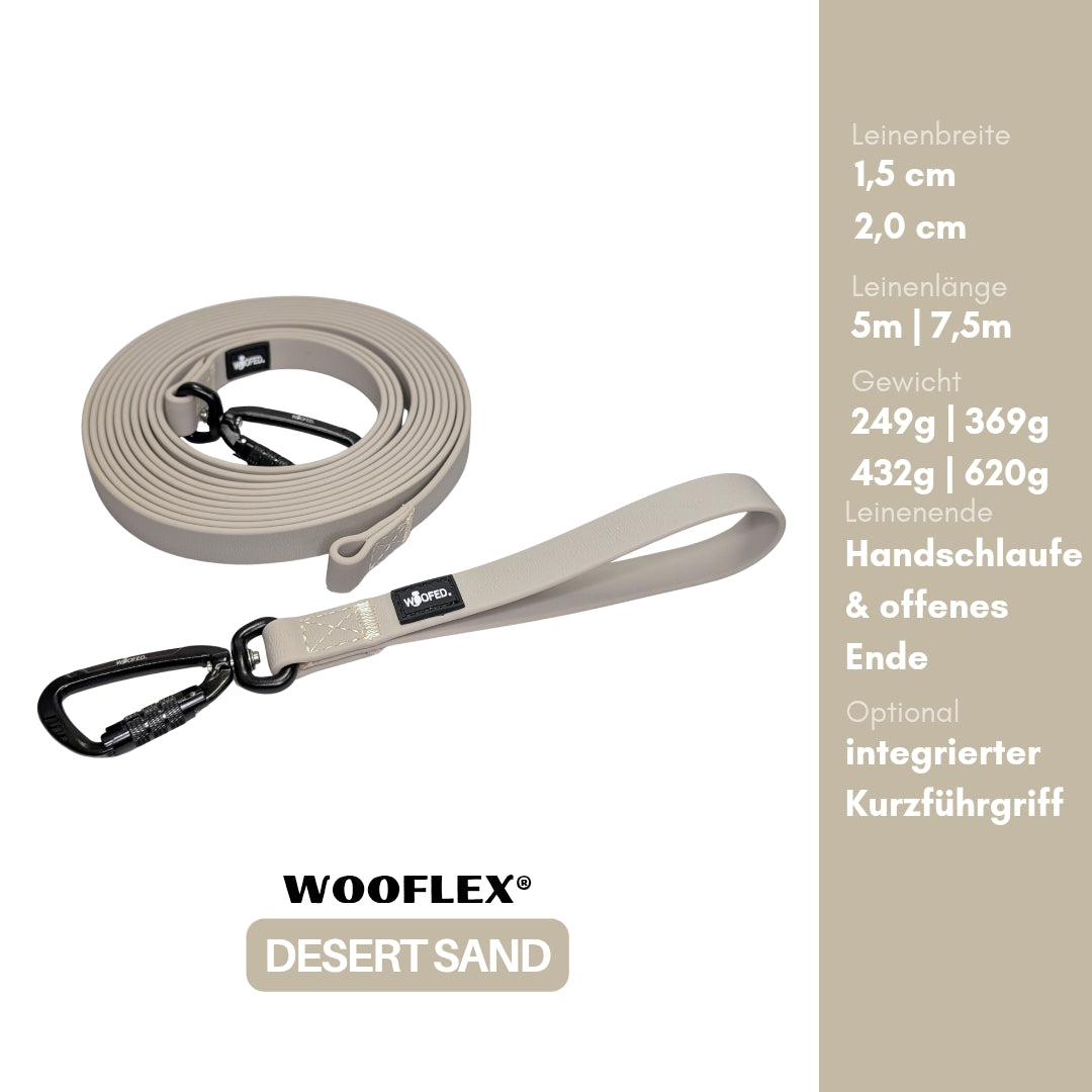 multifunktionale Schleppleine WOOFLEX® Desert Sand