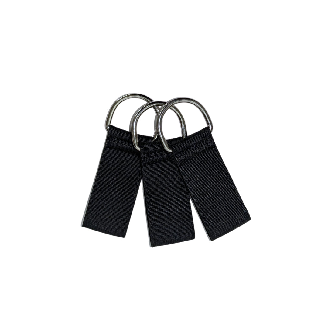 D-Ring Schlaufe für Gassigürtel Deep Black