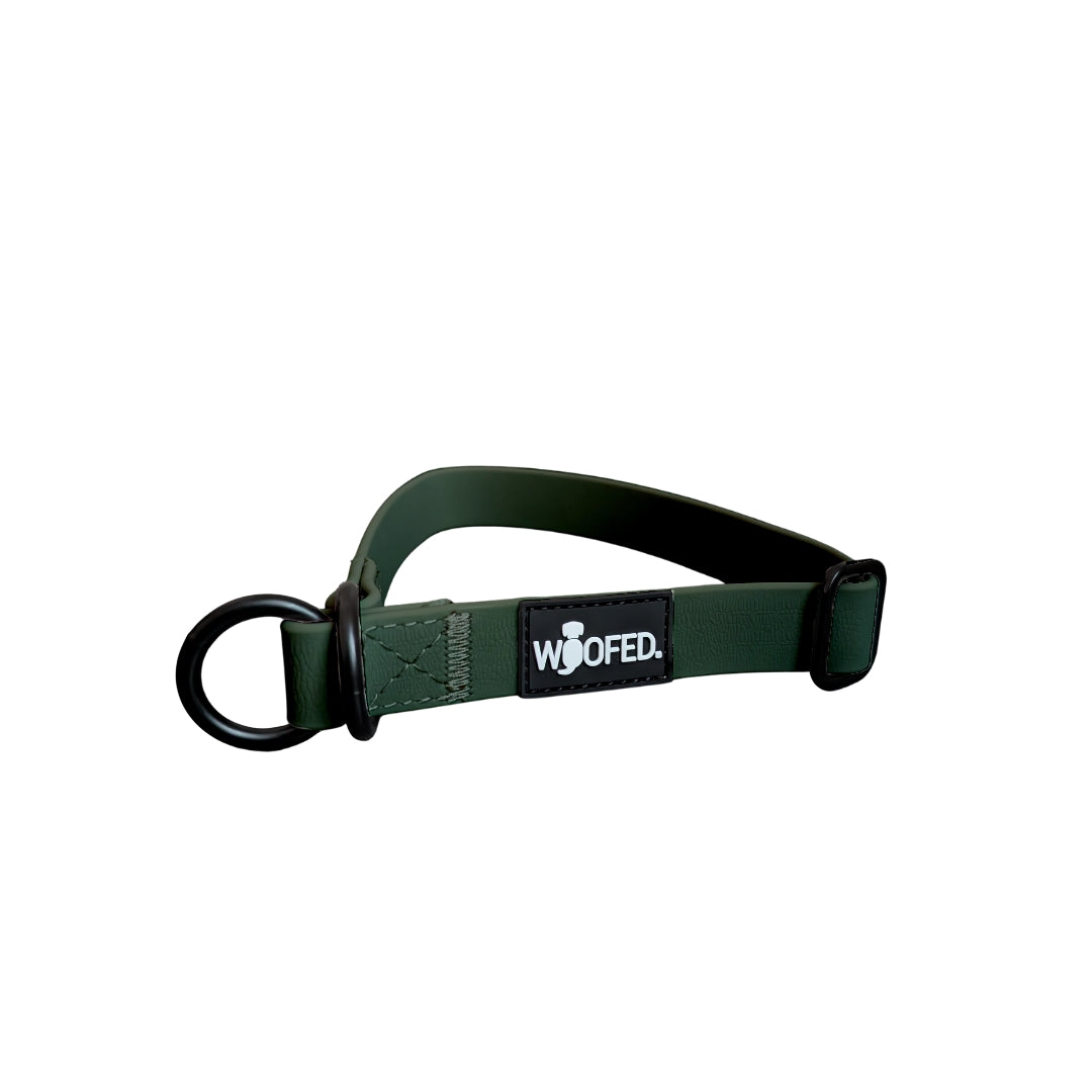 Zugstopphalsband WOOFLEX® Hunting Green