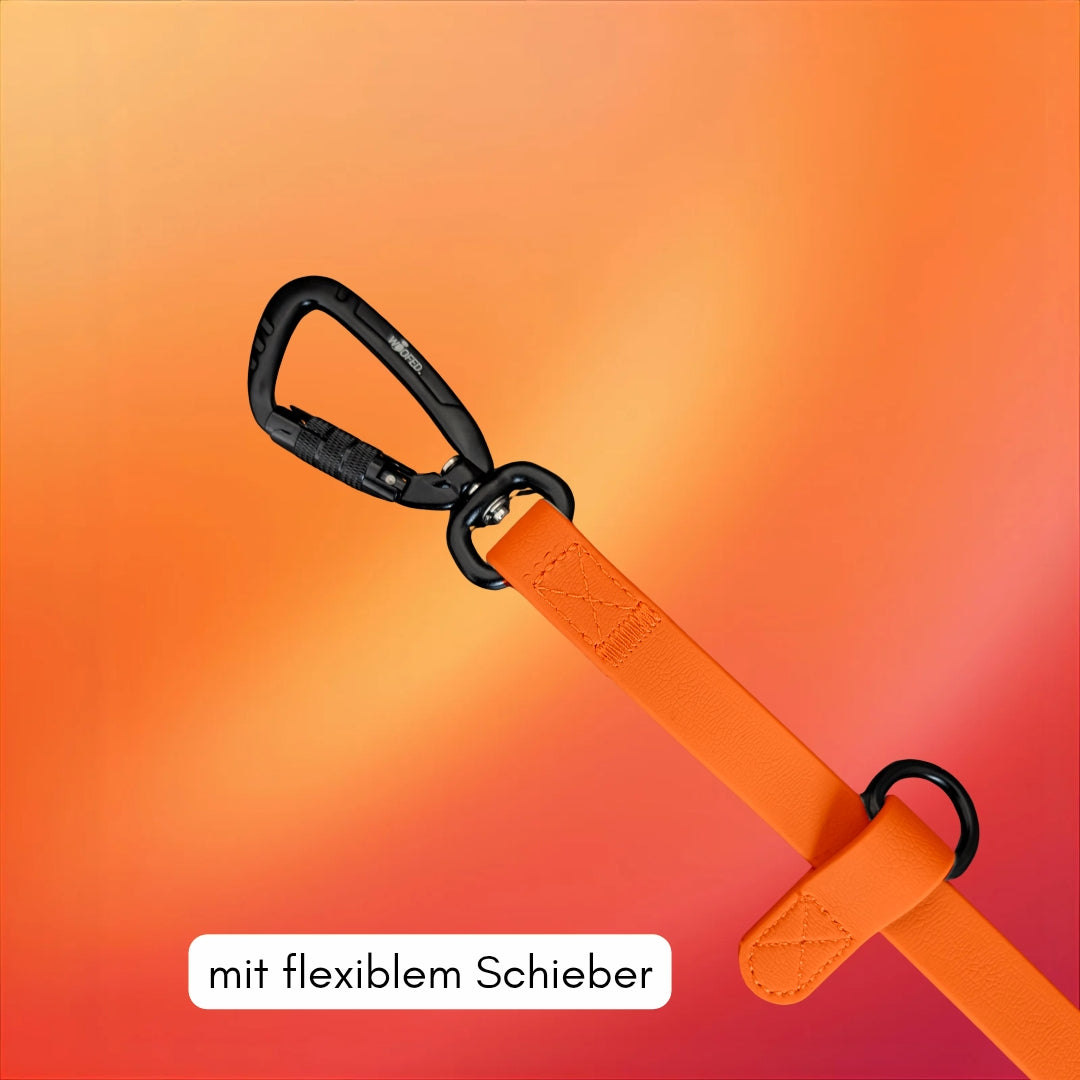 Umhängeleine WOOFLEX® Pro Sunset Orange