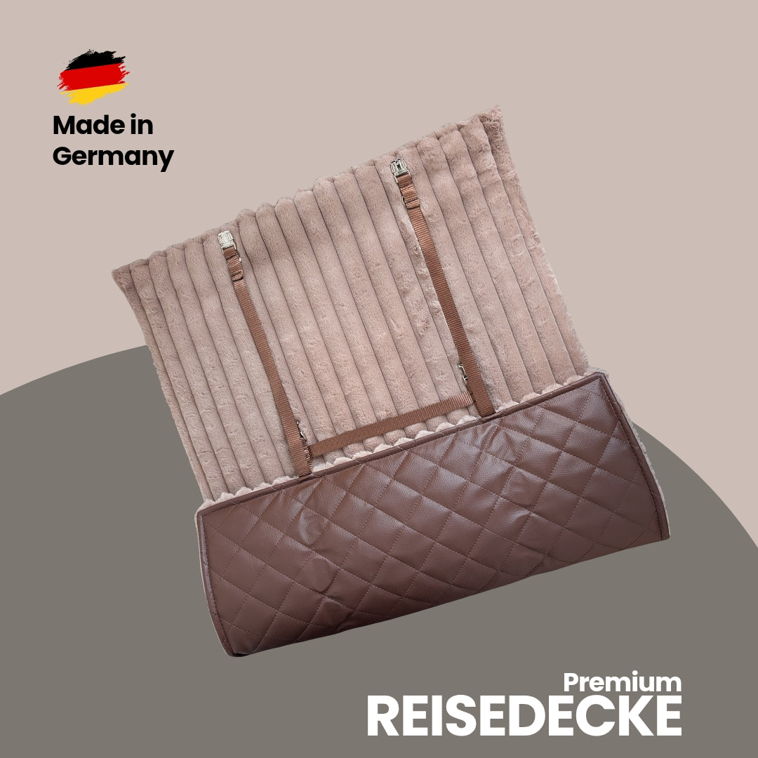 Reisedecke Premium Travel Mocha