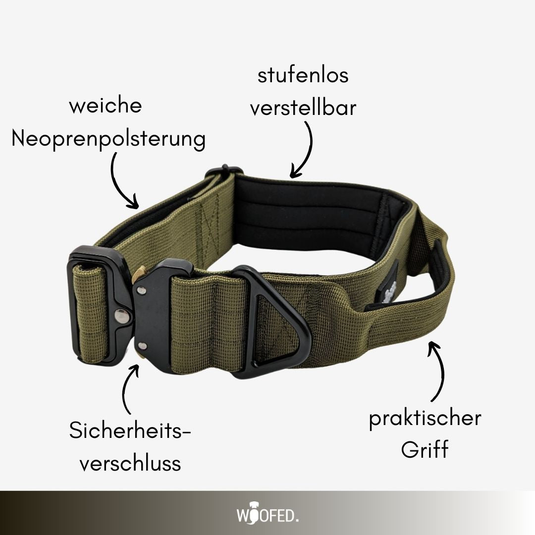 taktisches Nylon Halsband Camo