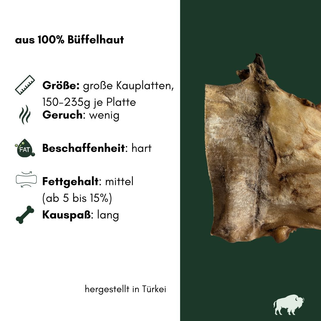 Büffelkopfhaut Platten
