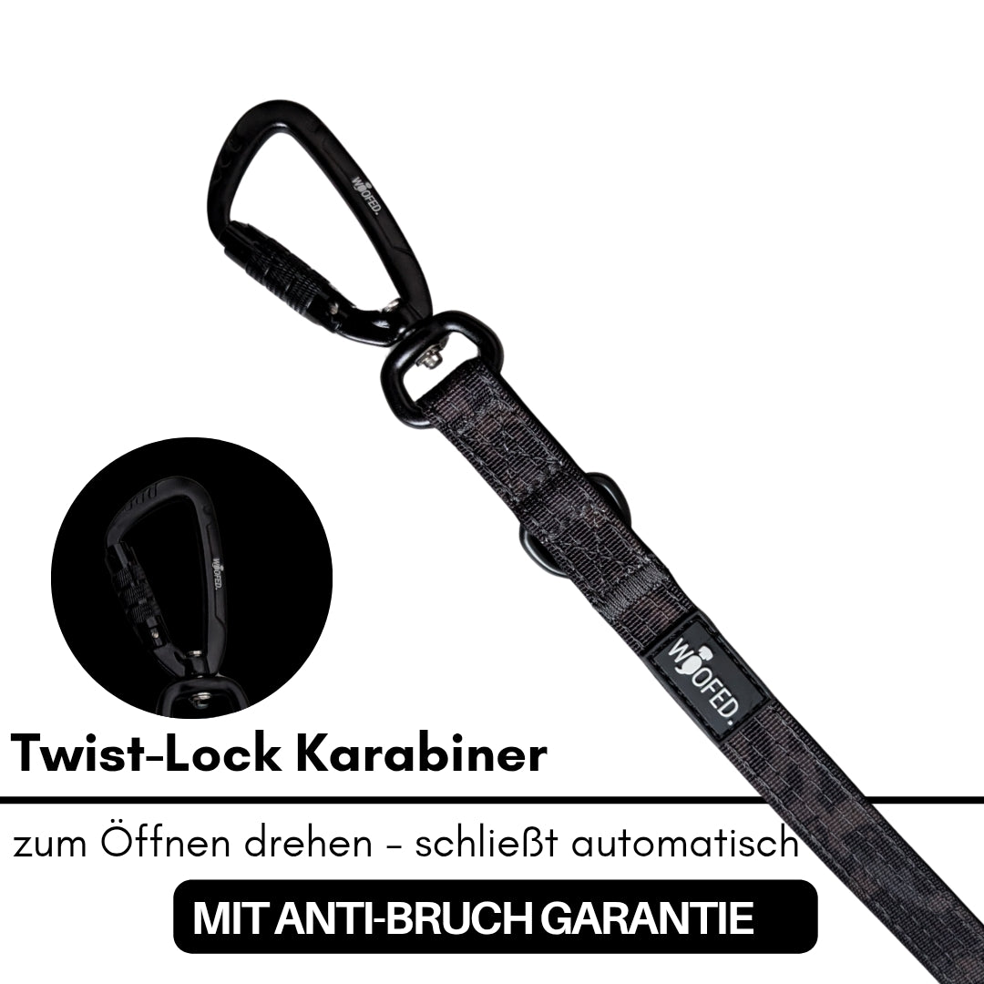 Nylon Pro Führleine Black Camo