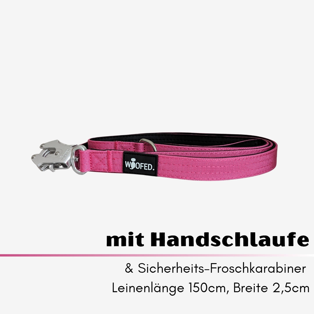 taktische Nylon Führleine Raspberry
