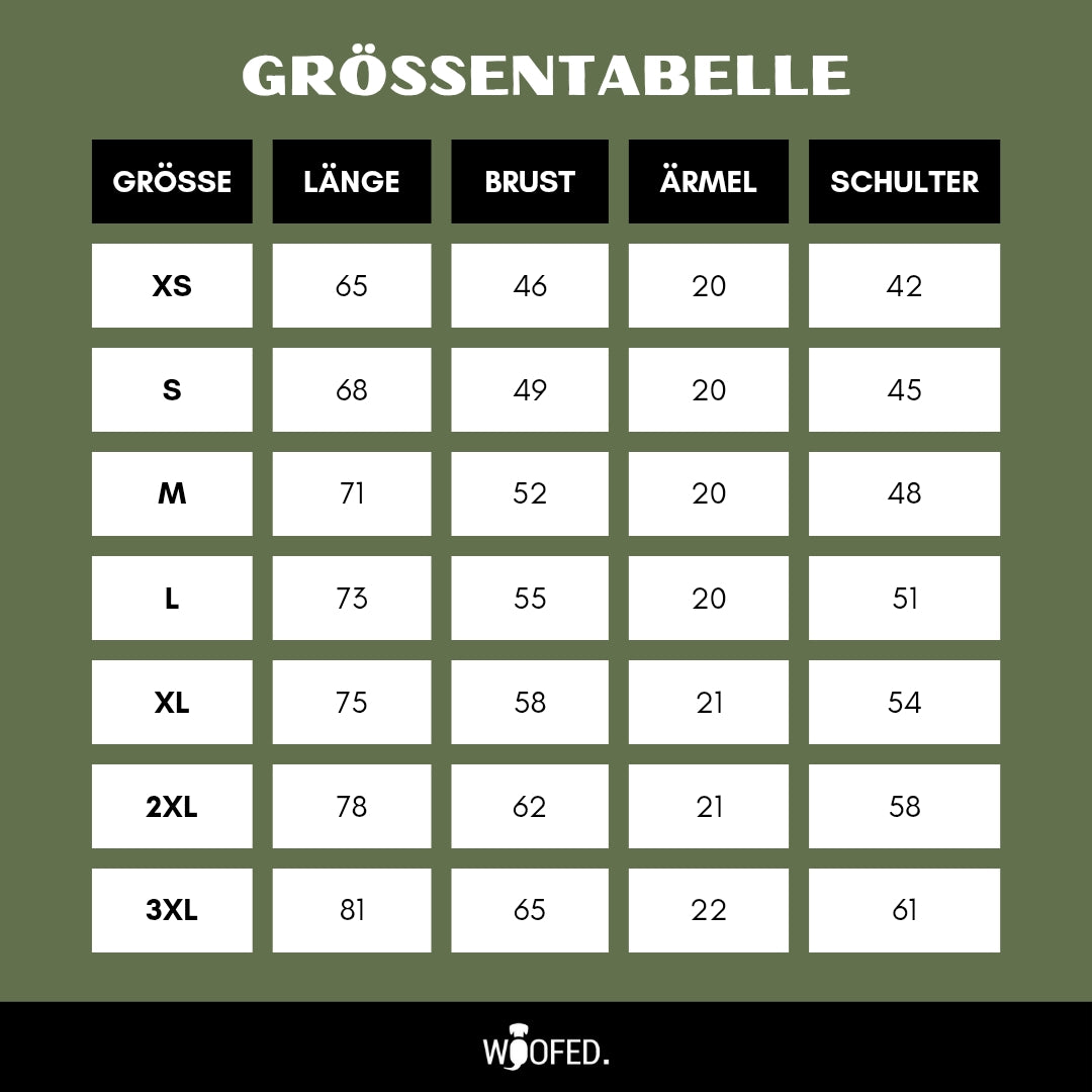 T-Shirt "Life is better with dogs" Unisex Grün